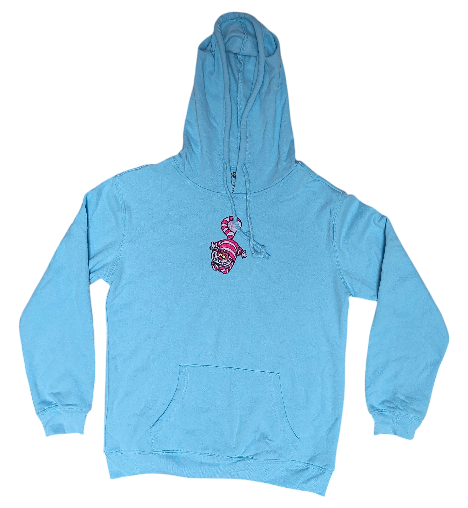 Freeze Disney Alice In Wonderland Blue Hoodie Sweatshirt Cheshire Cat S(4-6)