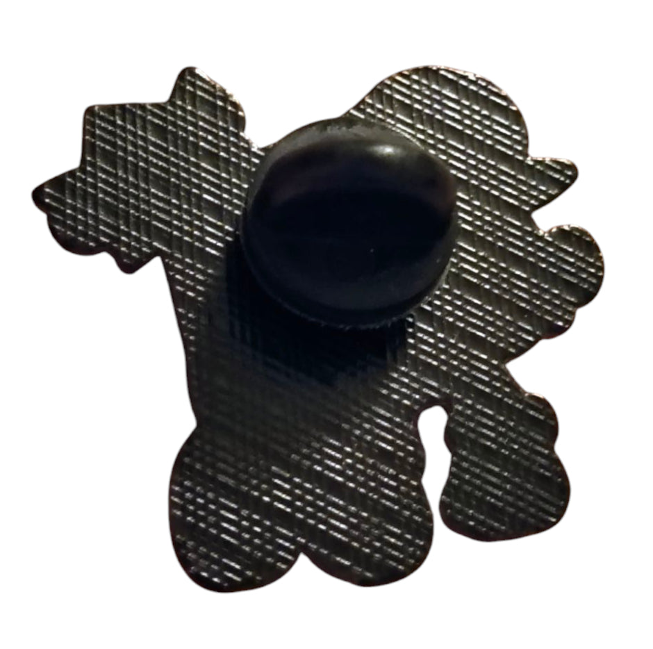 Nintendo Super Mario - Chibi Paper Mario Being Carried Enamel Pin image 2