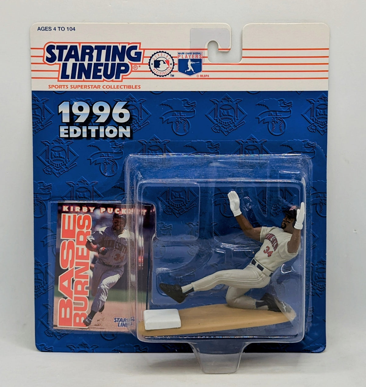 1996 Starting Lineup Kirby Puckett Minnesota Twins Baseball Figure