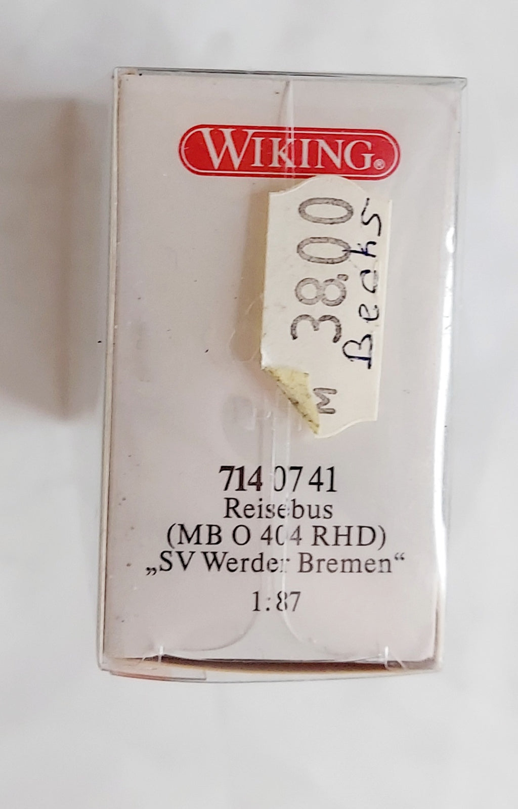 Wiking 714 07 Mercedes Benz 0404 RHD Bus SV Werder Bremen 1/87 image 2