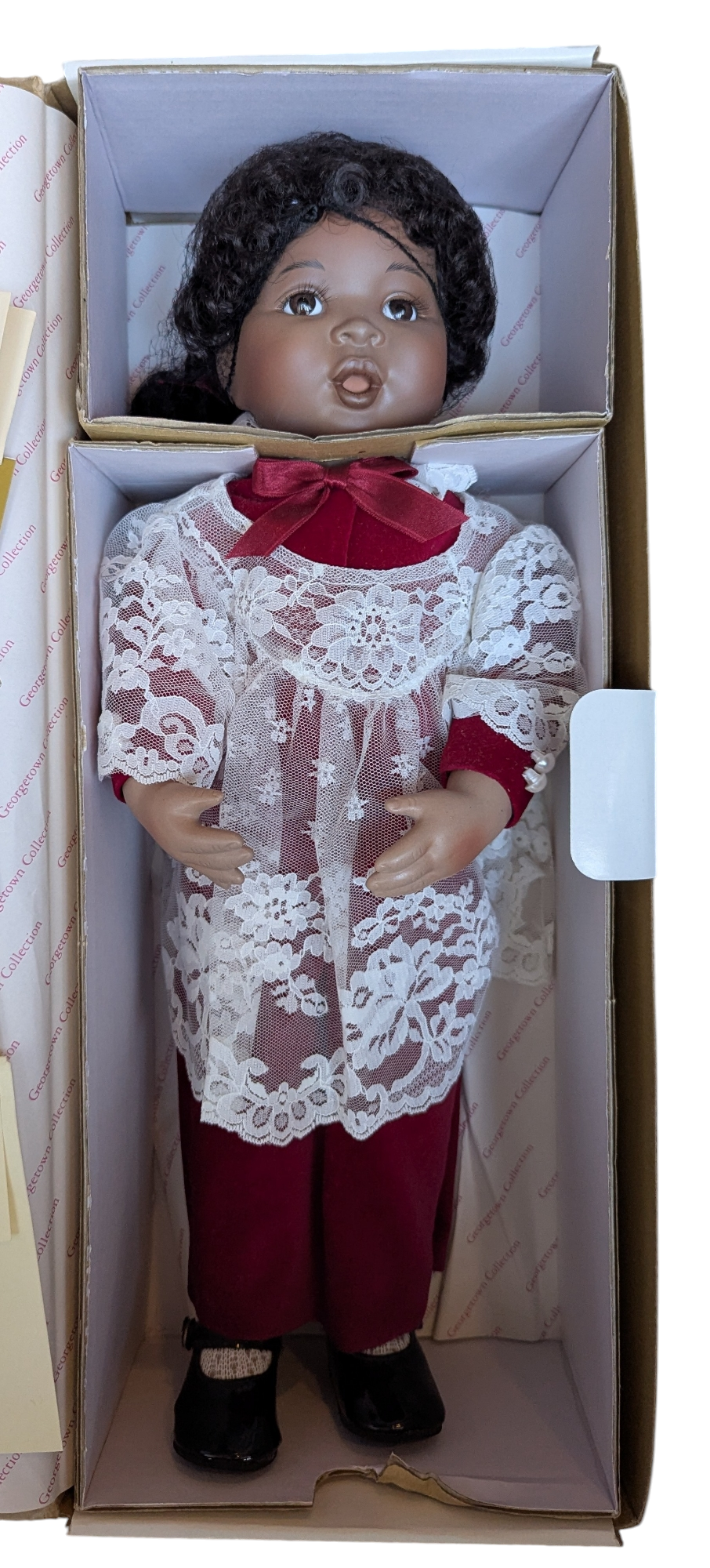 1992 Georgetown Collection Artist's Edition Grace Doll By Jan Galperin 17" image 3