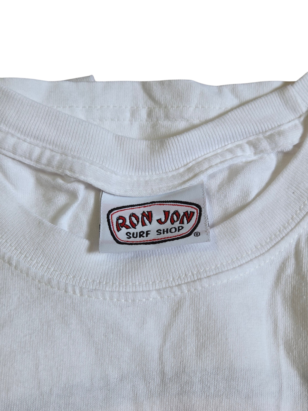 Vintage Ron Jon Surf Shop Cozumel Mexico White T Shirt Size Medium image 3