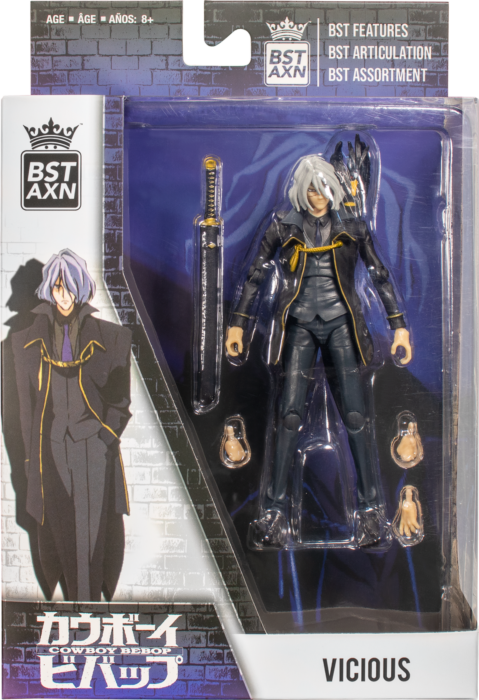 The Loyal Subjects BST AXN Cowboy Bebop Vicious Action Figure