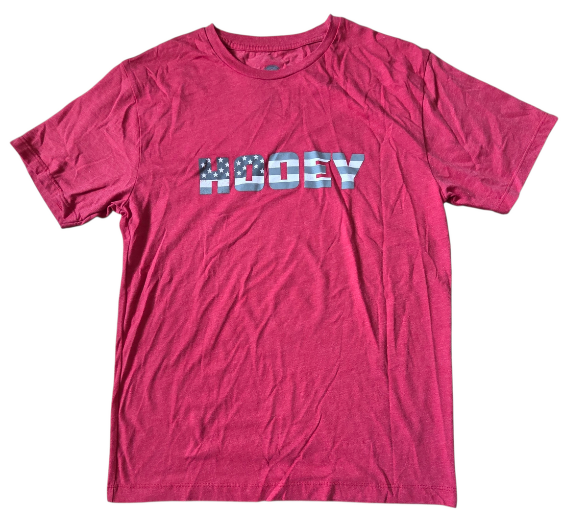 Hooey Patriot America Logo Red Graphic T-Shirt Size Medium