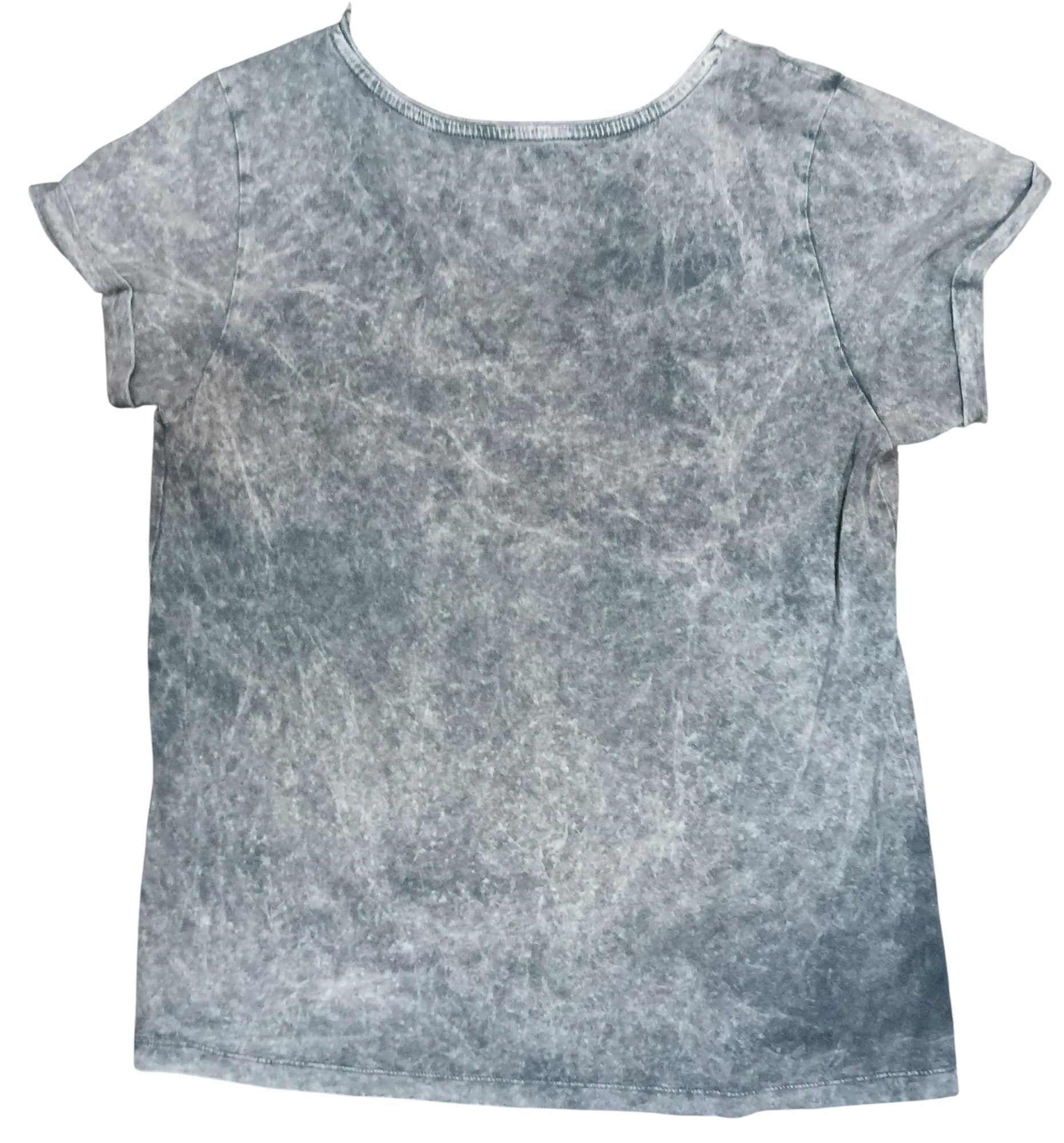 ASOS Stone Wash Rock & Roll 1973 Womens Rocker T-Shirt Size 6 image 2
