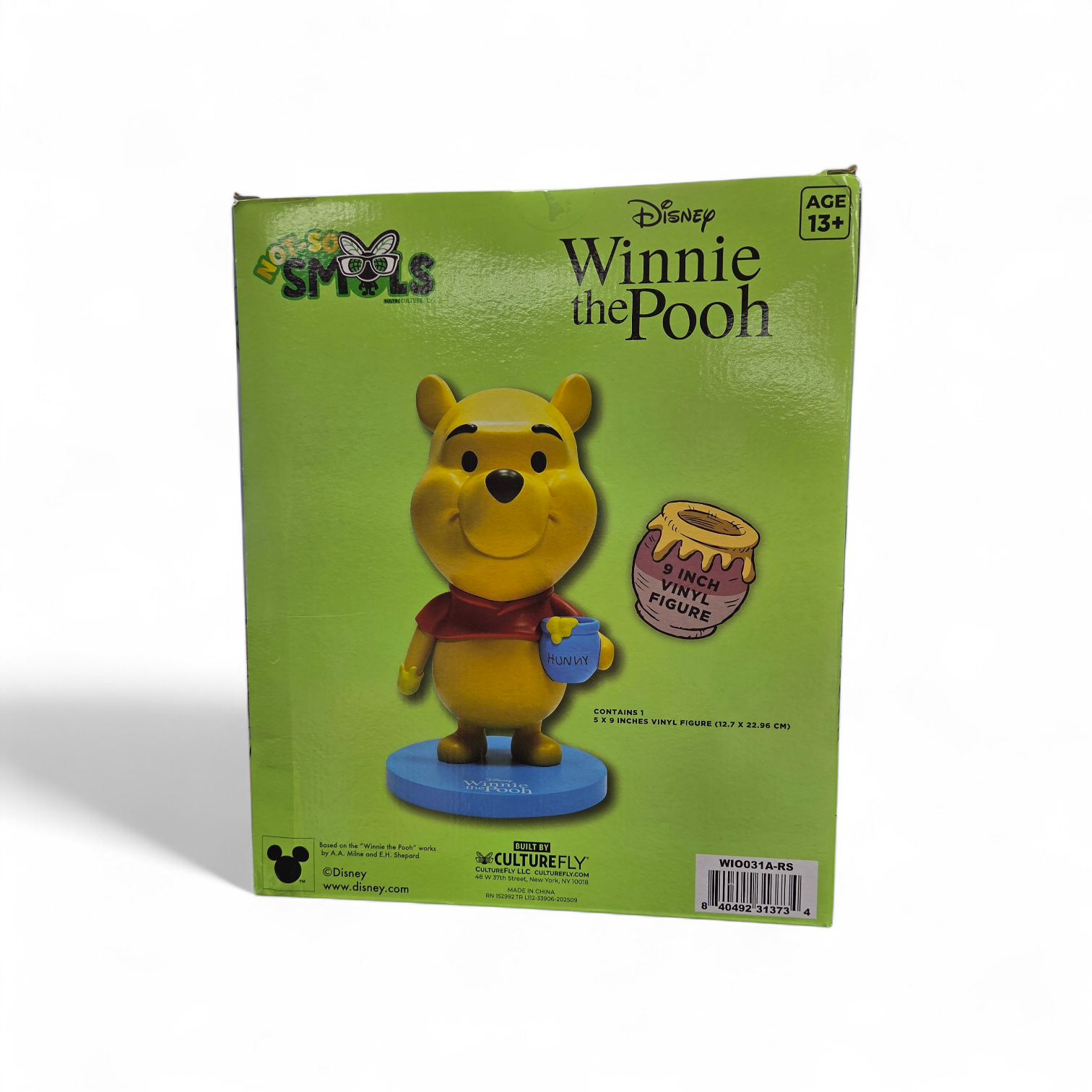 CultureFly Not So Smols Disney's Winnie The Pooh 9 inch Vinyl Figure image 2