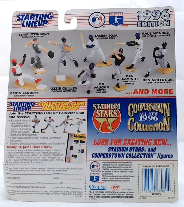 1996 Kenner Starting Lineup Cal Ripken Jr Baltimore Orioles Baseball Figure image 2