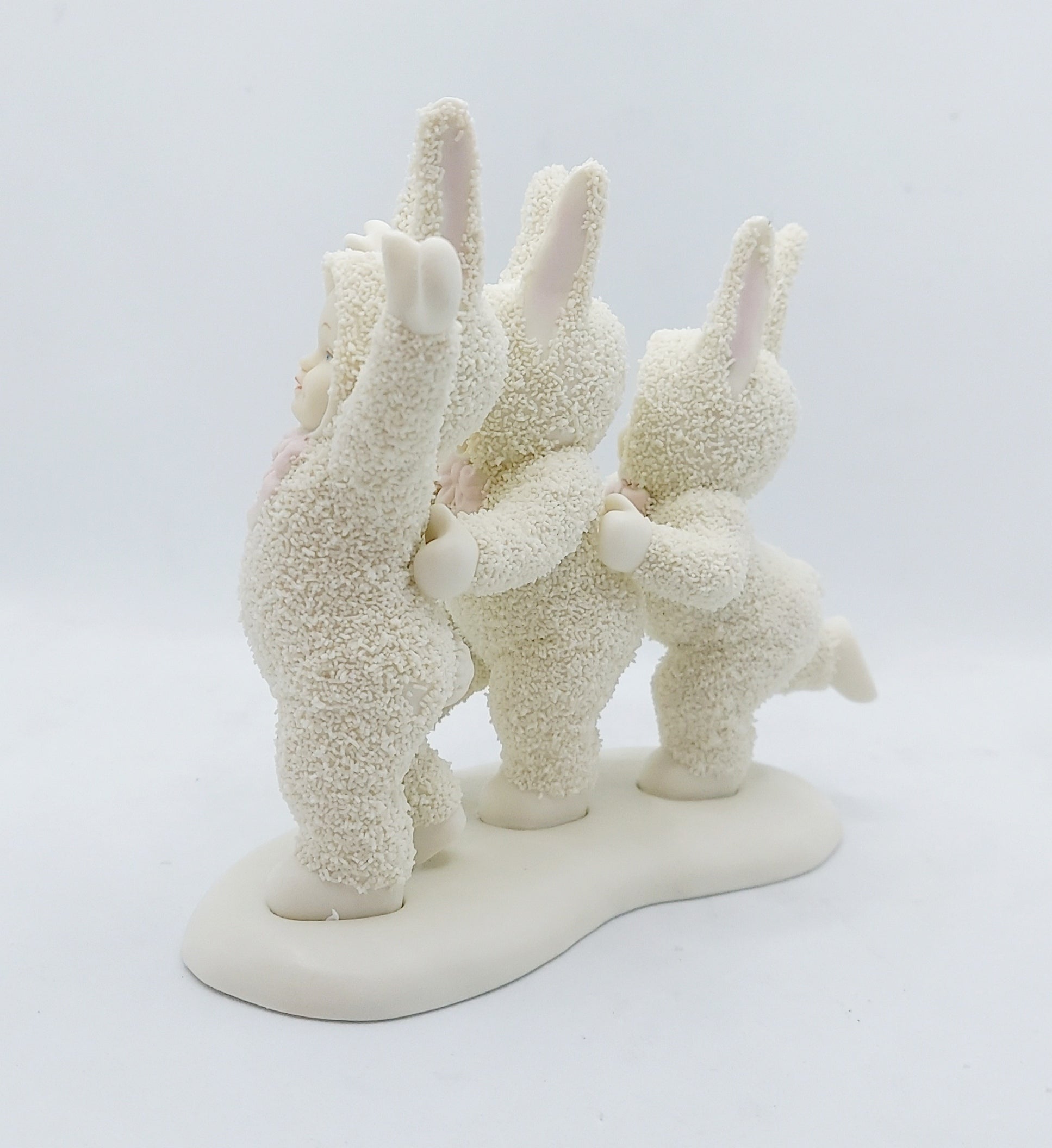 Department 56 Springtime Stories Snowbunnies Let's Do The Bunny-Hop 2609-3 image 2