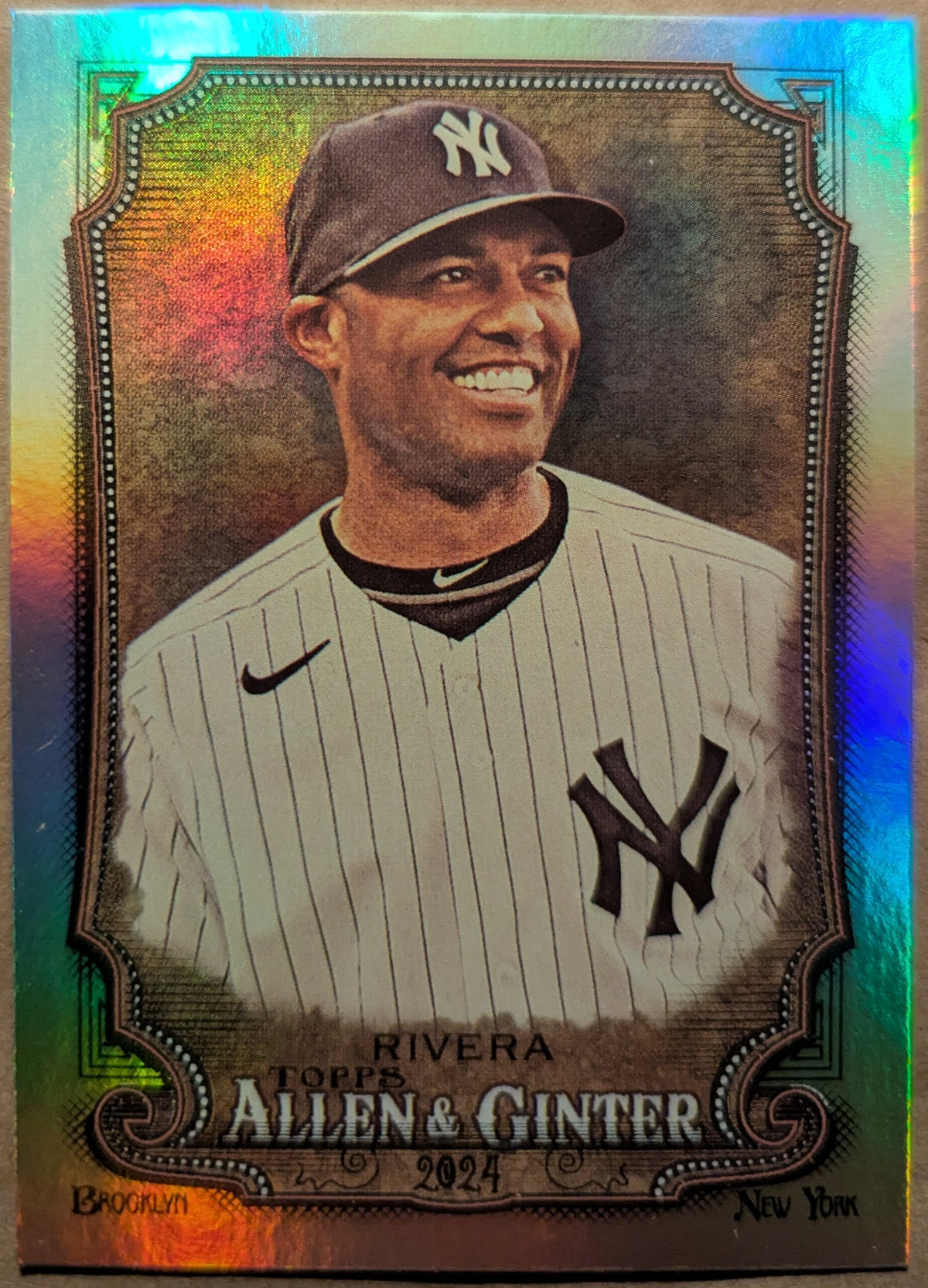 2024 Topps Allen & Ginter Hot Box Foil SP #247 Mariano Rivera New York Yankees