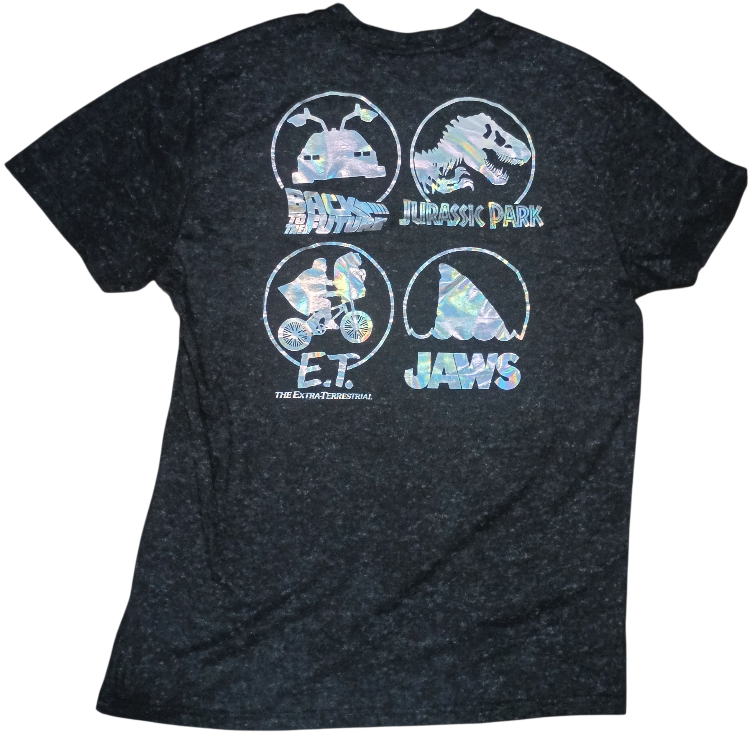 Universal Studio Jaws ET Back To Future Jurassic Park Double Sided T Shirt Large image 2