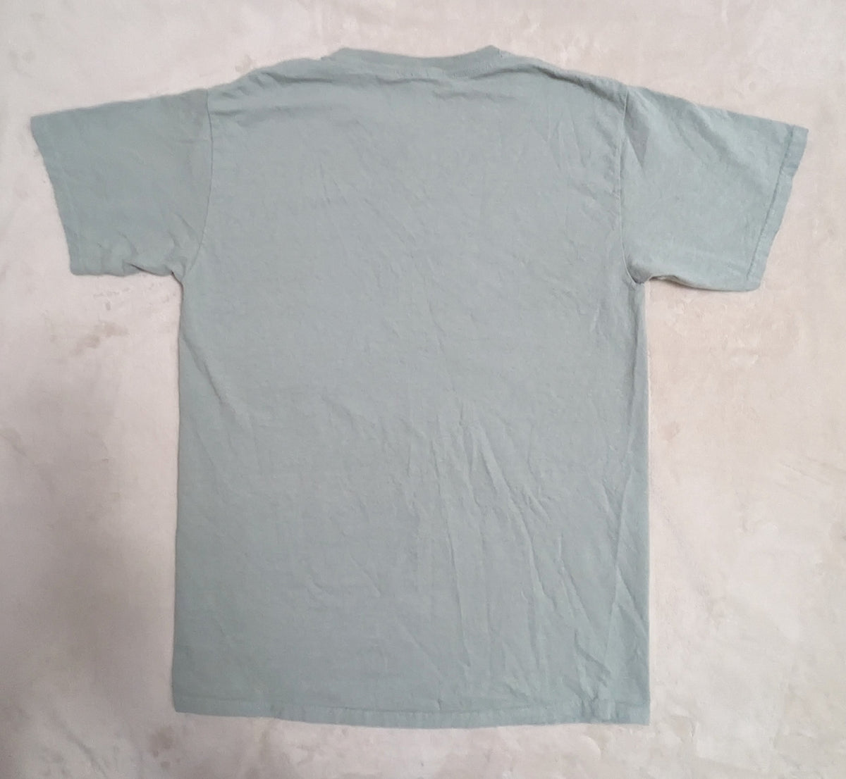 2021 Billie Eilish Happier Than Ever Tour Graphic T-Shirt Blue Gray - Medium image 4