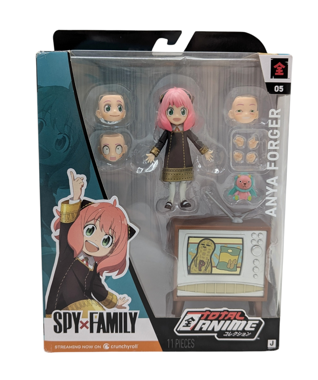 2024 Jazwares Spy X Family Totaly Anime Anya Forger Action Figure & Accessories