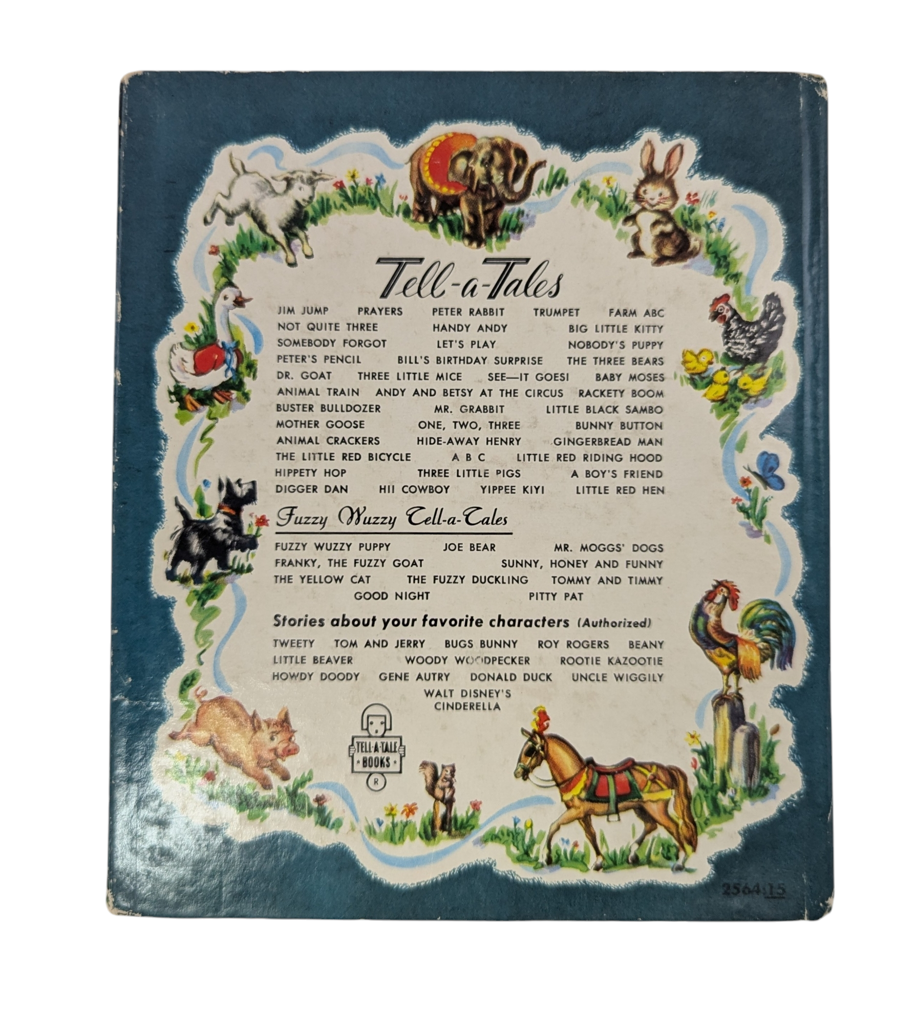 1955 Walt Disney's True-Life Adventures Water Birds Tell-A-Tale Book image 2