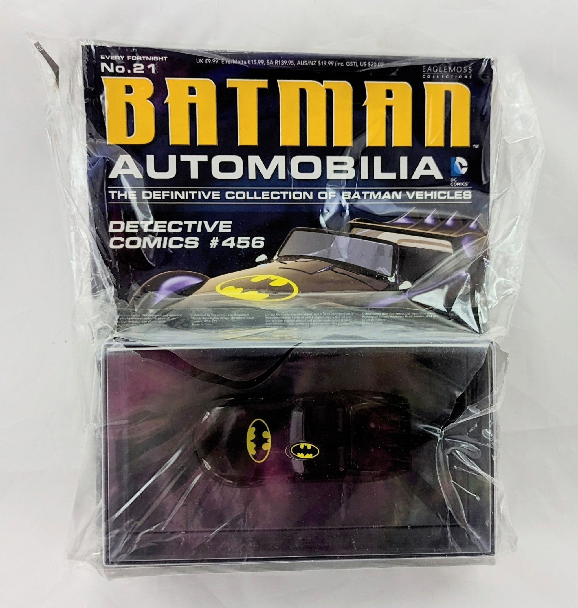 Eaglemoss Automobilia DC Comics Batman Detective Comics #456 & Magazine No. 21