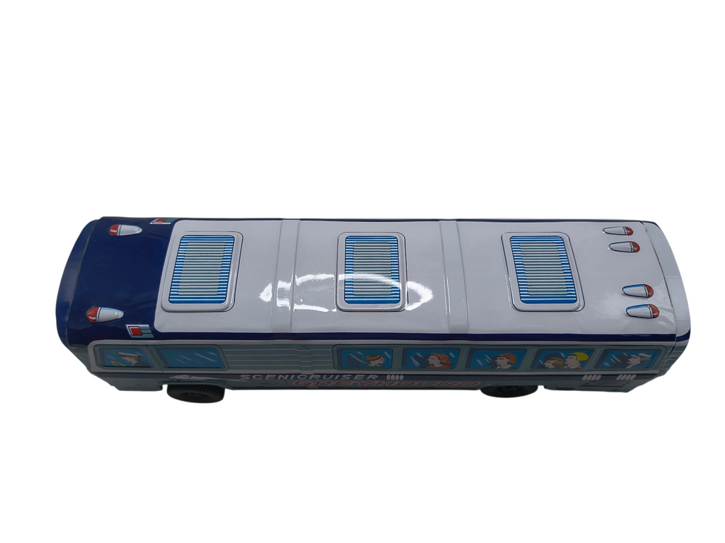Vintage Kyowa Toy Japan 1198 GM Tinplate Greyhound Scenicruiser image 3