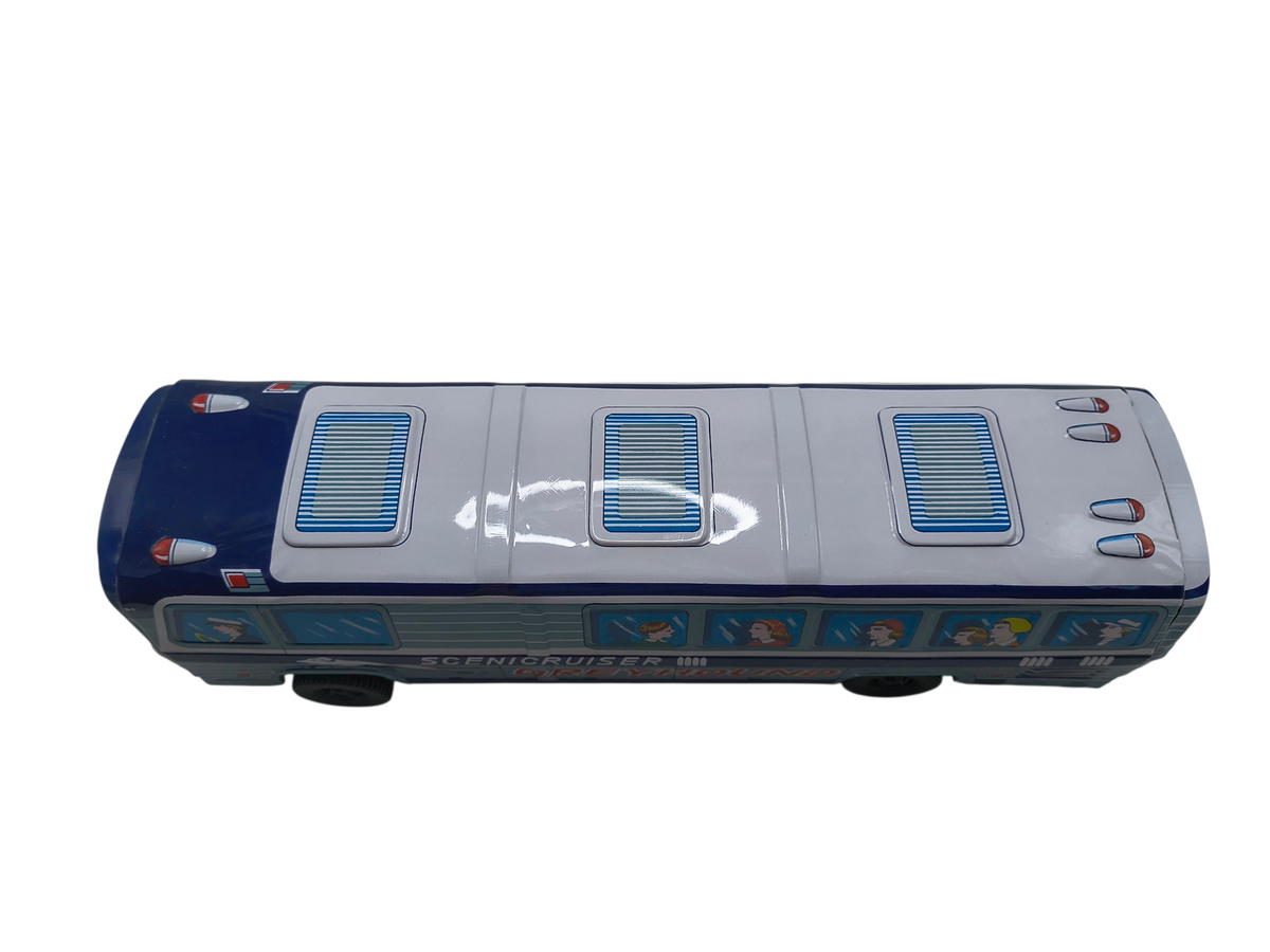 Vintage Kyowa Toy Japan 1198 GM Tinplate Greyhound Scenicruiser image 3