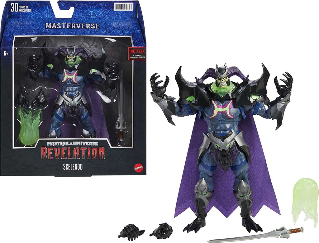 Masters of the Universe Revelation Masterverse Skelegod Skeletor Action Figure image 3