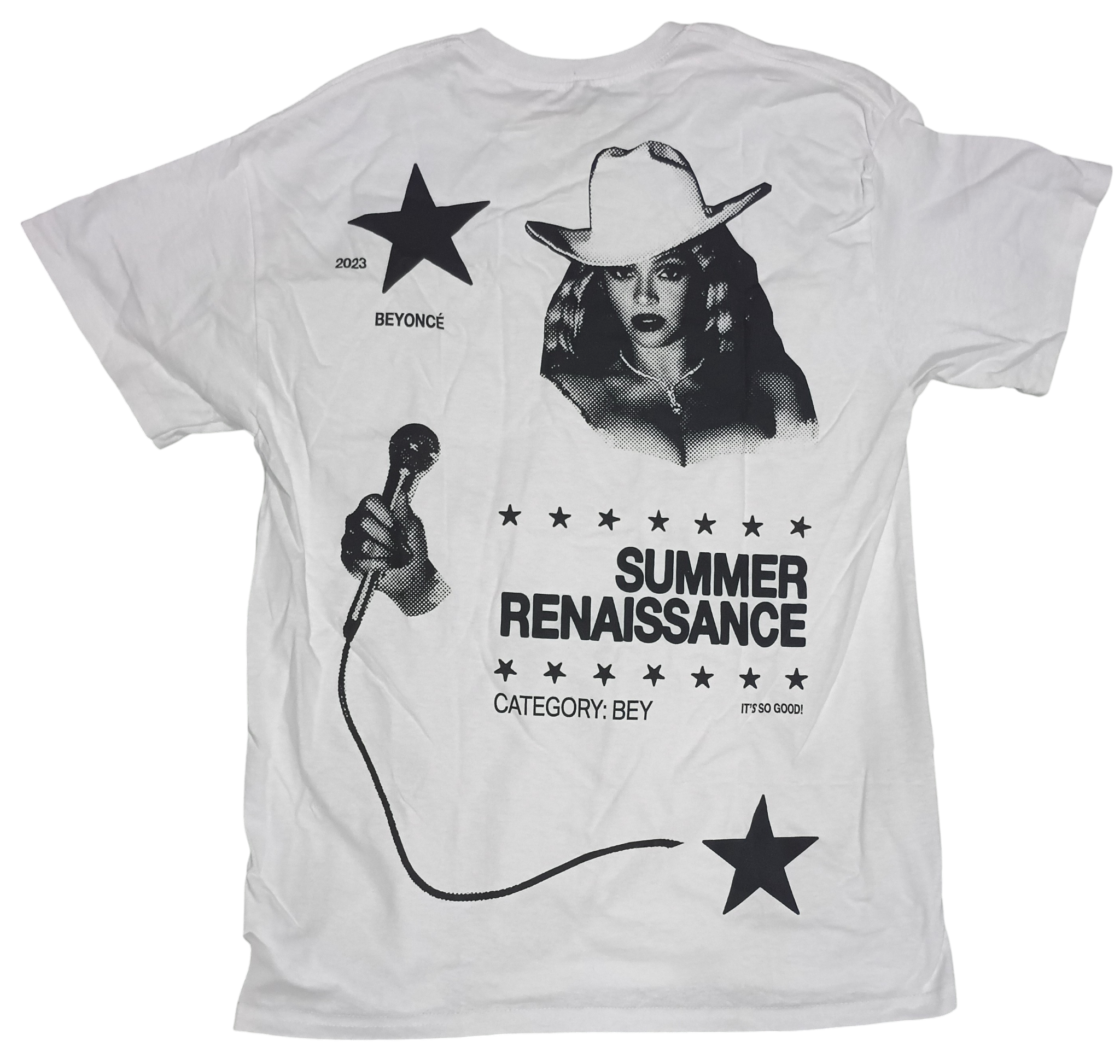 2023 RWT Renaissance World Tour Beyoncé Renaissance White T Shirt Medium image 2