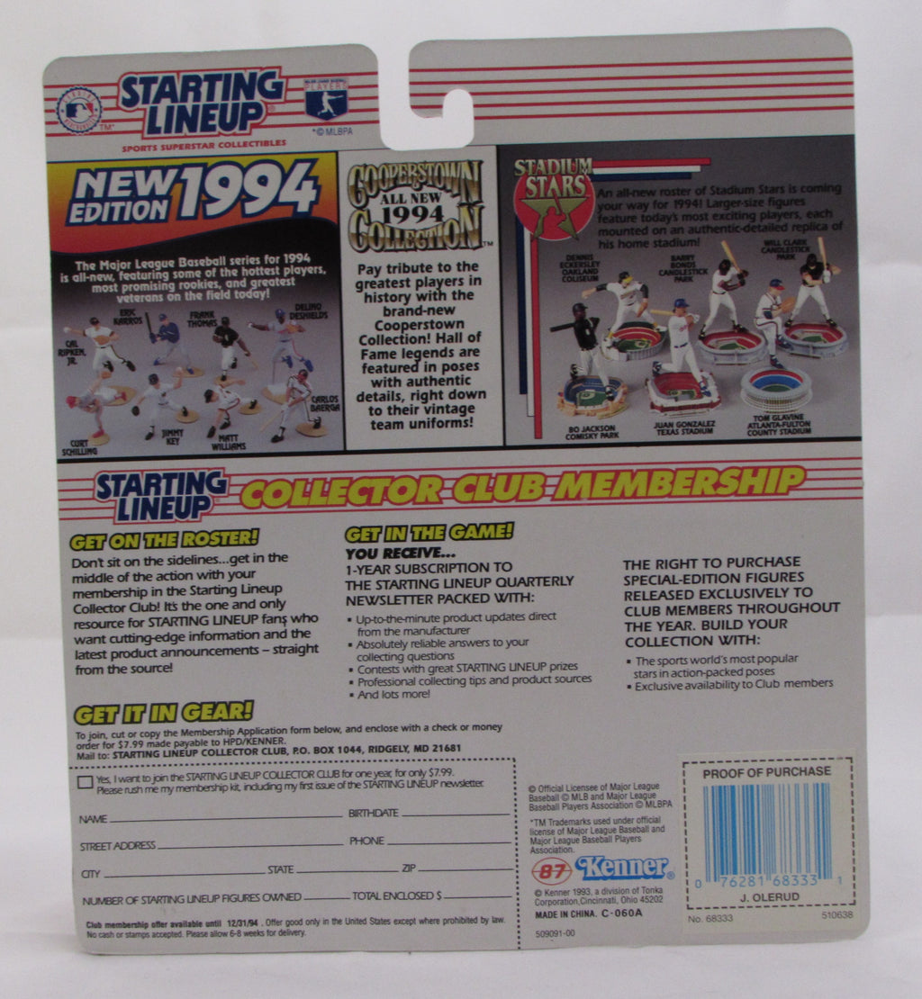1994 Starting Lineup John Olerud Toronto Blue Jays Baseball Figure image 2
