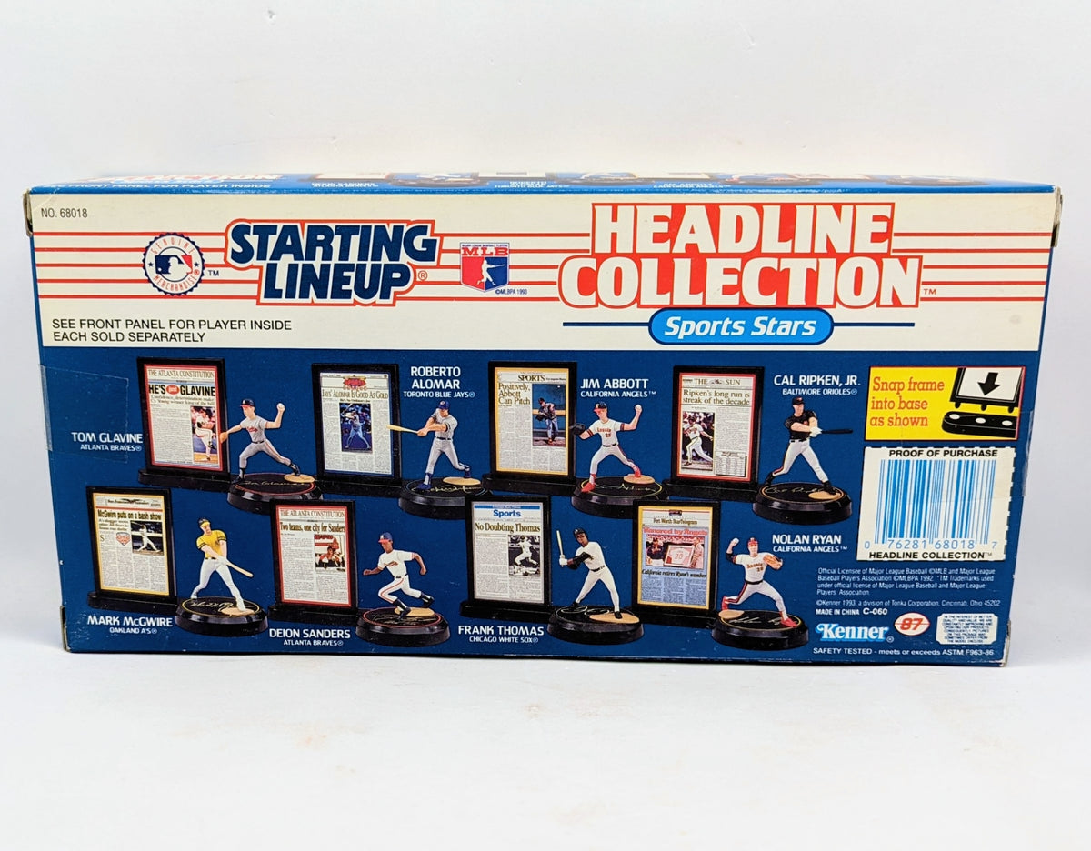 1993 Kenner Starting Lineup Headline Collection Frank Thomas Chicago White Sox image 2