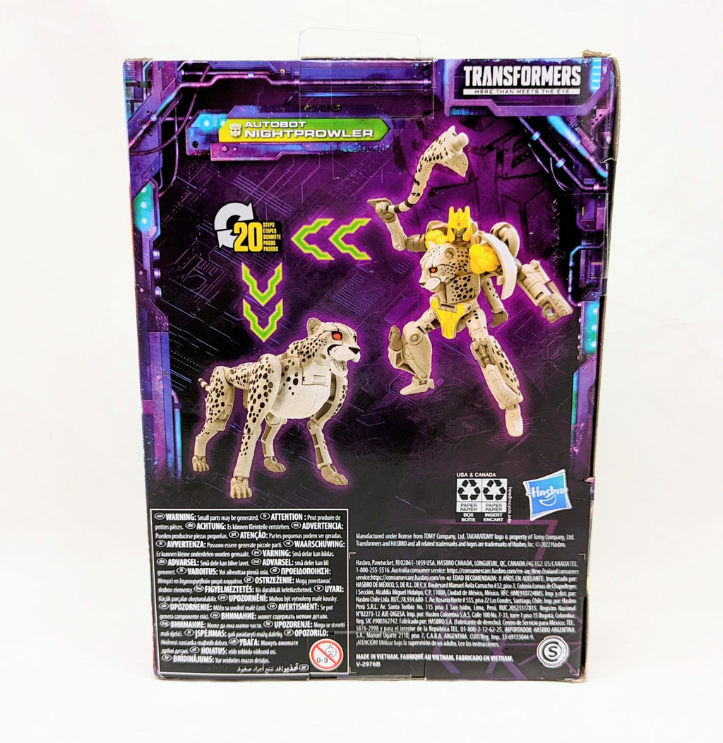 2022 Transformers Legacy Deluxe Class Autobot Nightprowler Action Figure image 2