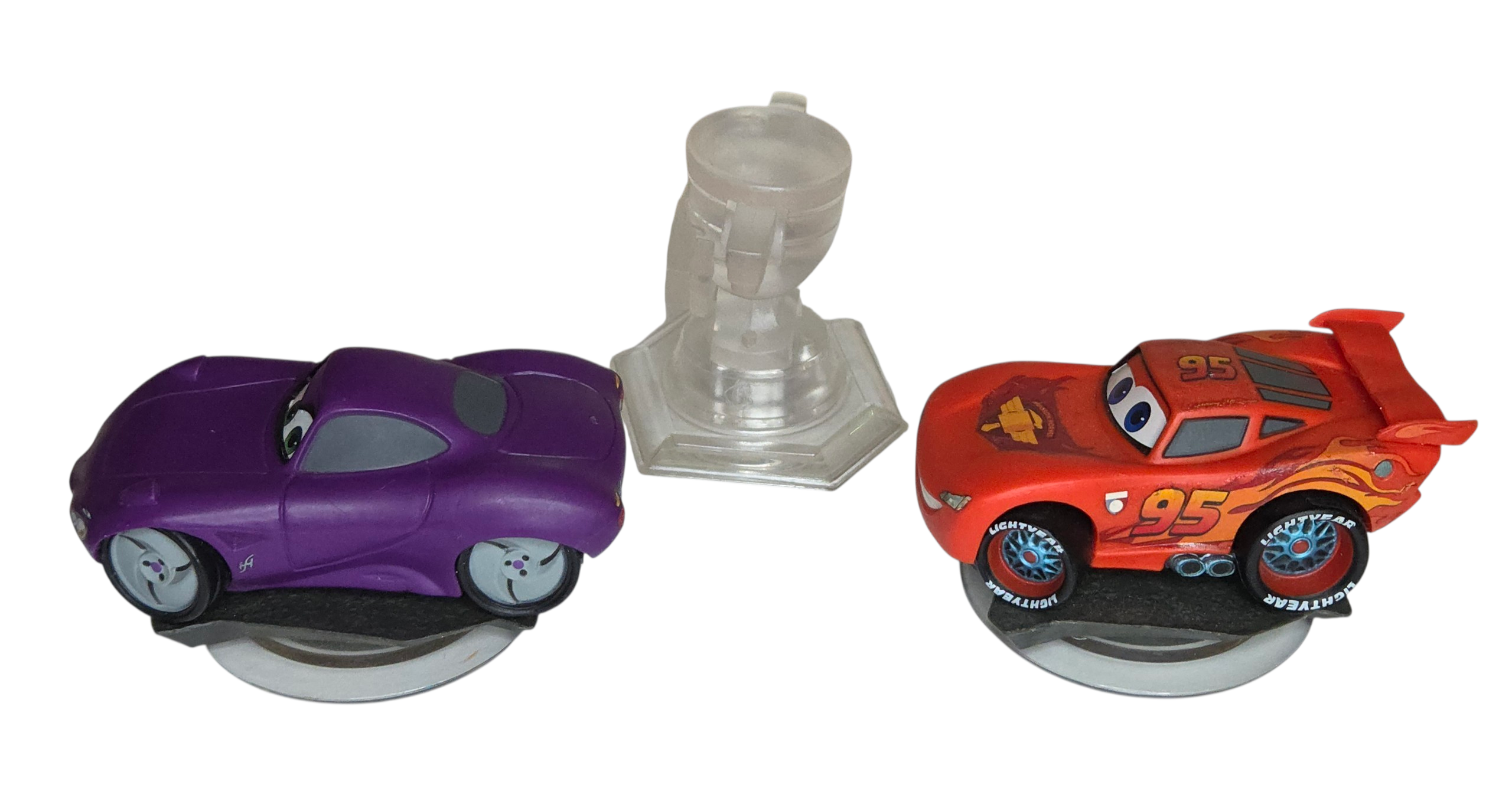 Disney Infinity Cars Lightning McQueen and Holley Shiftwell Playset Pack image 3