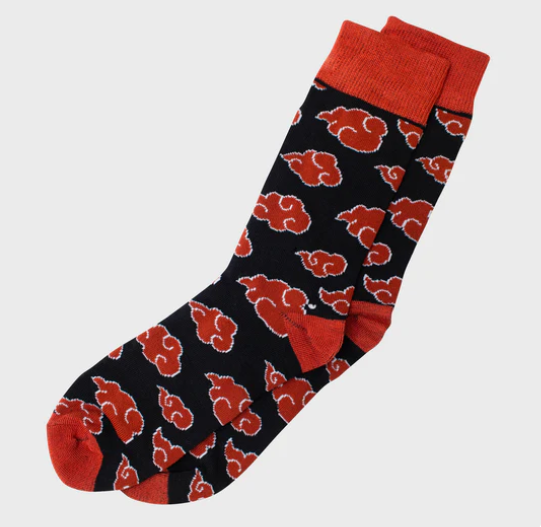 Culturefly Naruto Shippuden Crew Socks