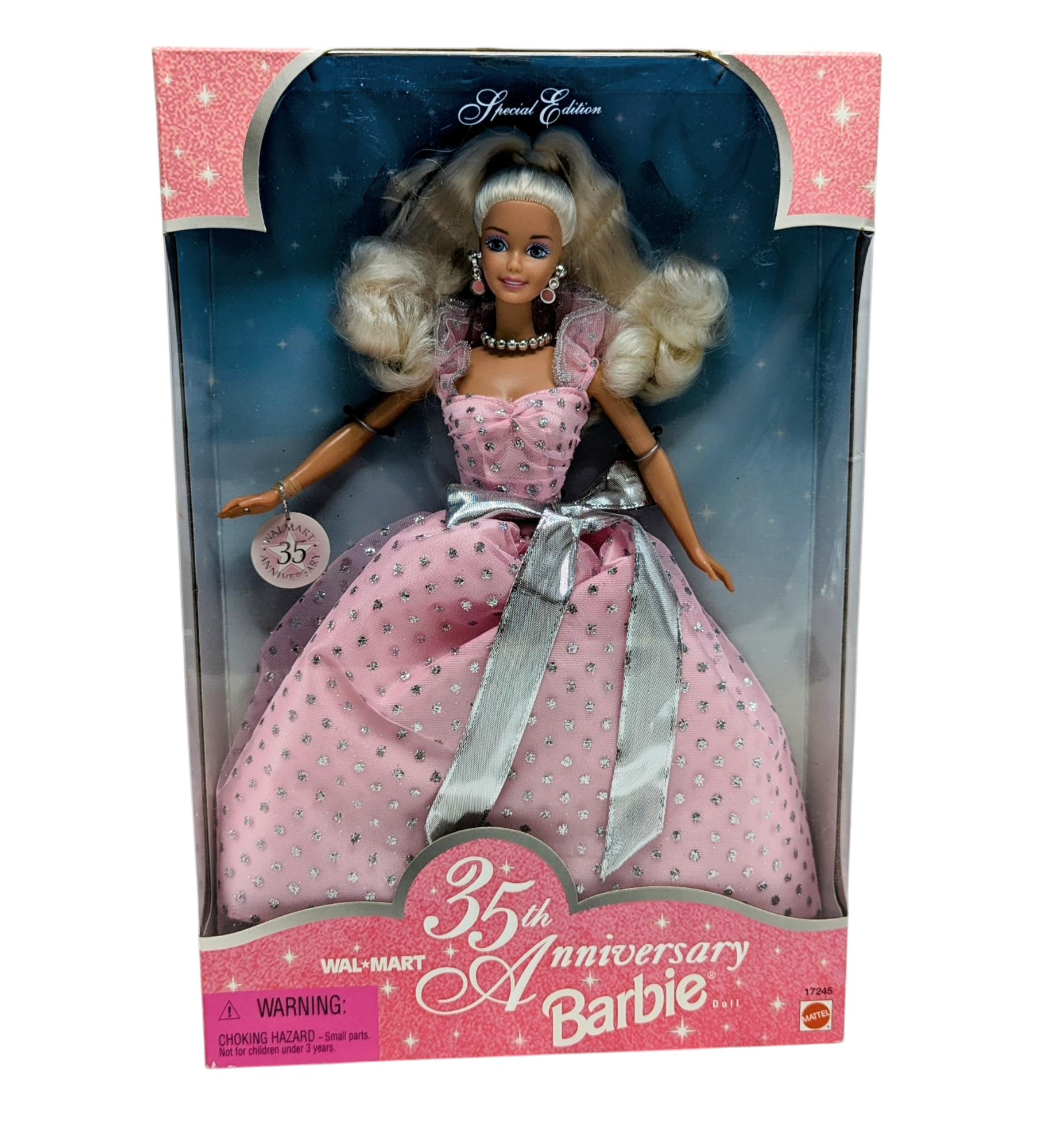 1997 Mattel Barbie Wal-Mart 35th Anniversary Doll 17245
