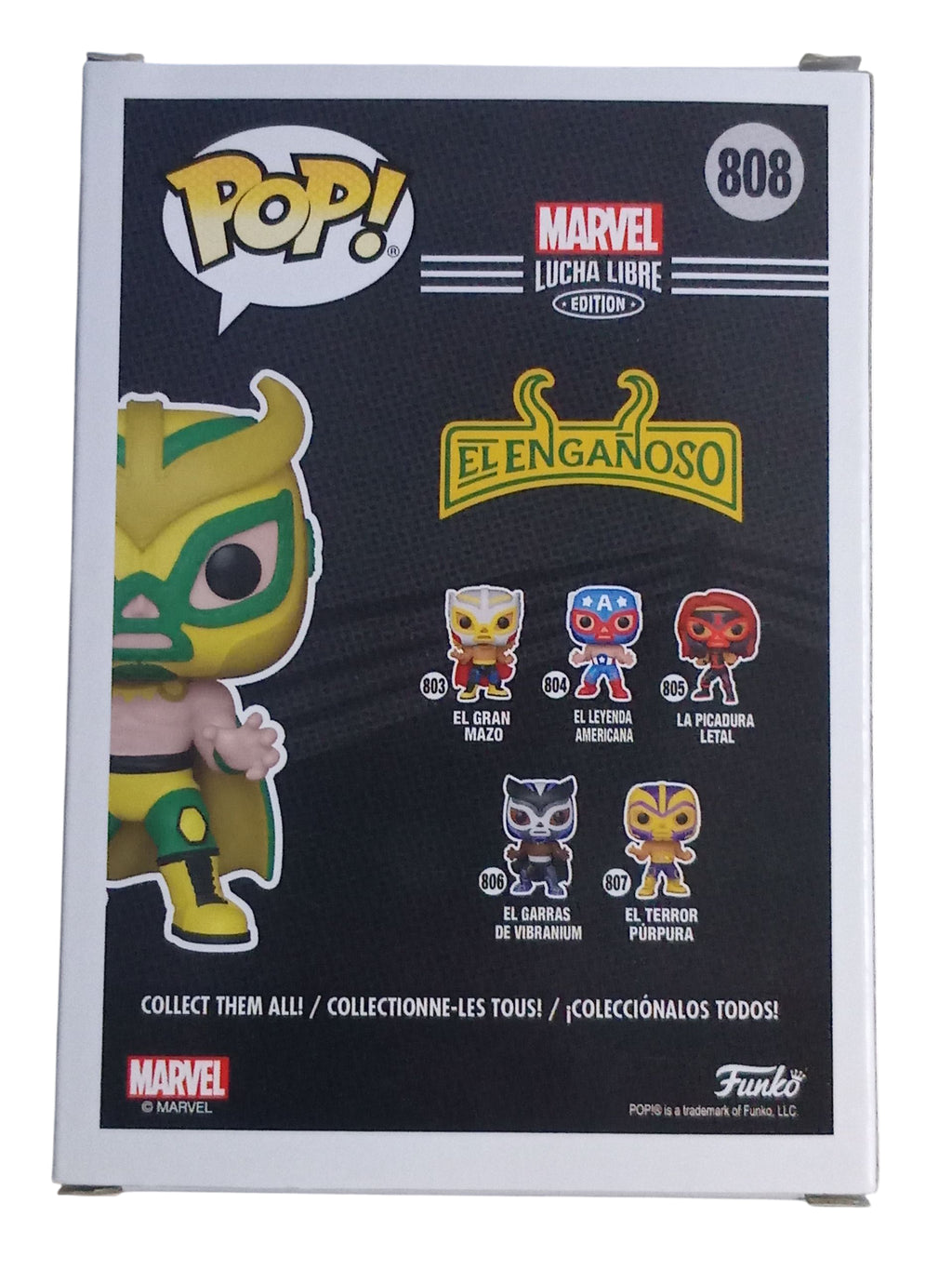Funko Pop! Marvel El Enganoso #808 Walmart Exclusive Vinyl Figure image 2
