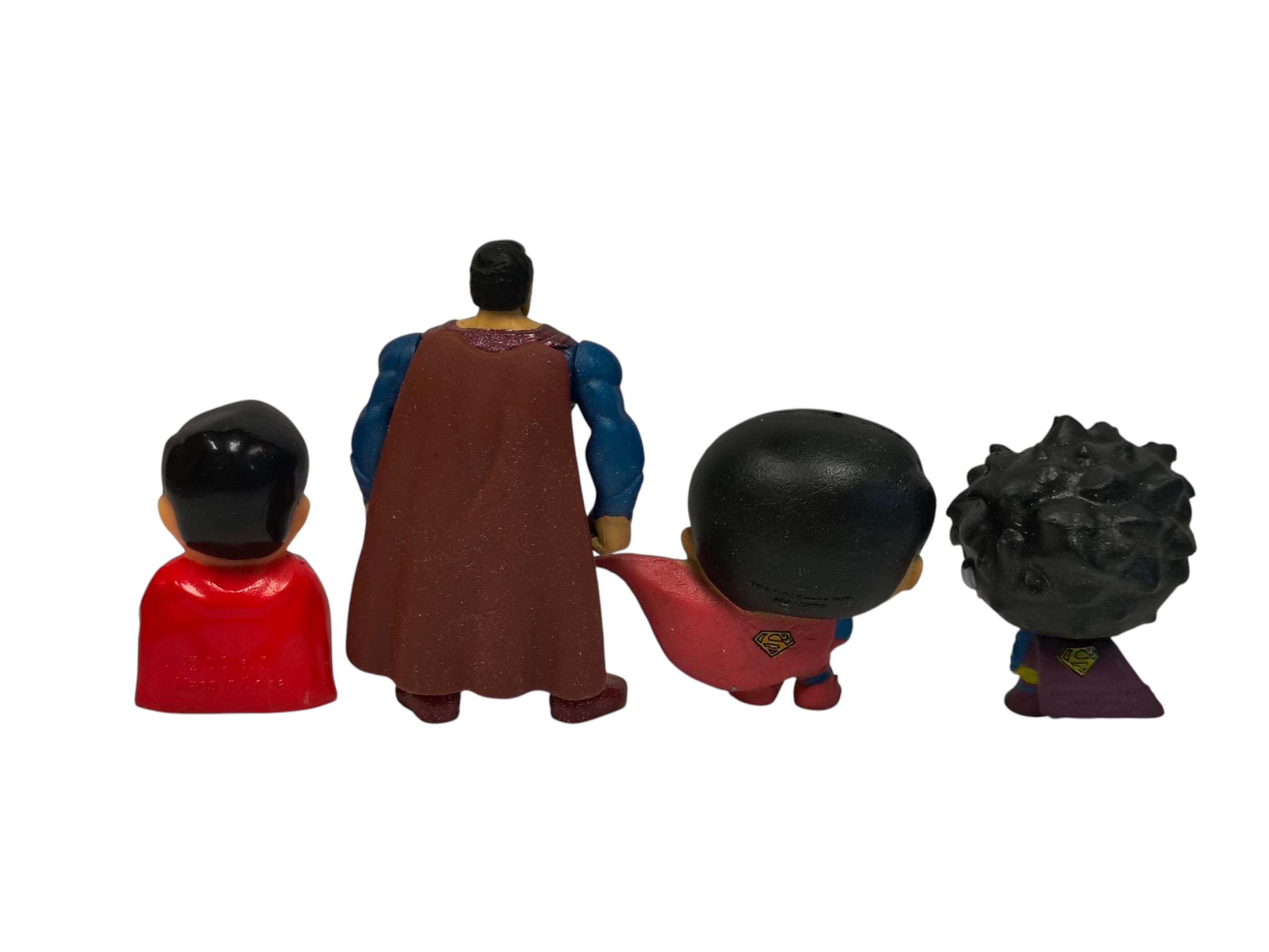 DC Comics Miscellaneous Set Of 4 Superman & Bizarro Mini Figures image 2