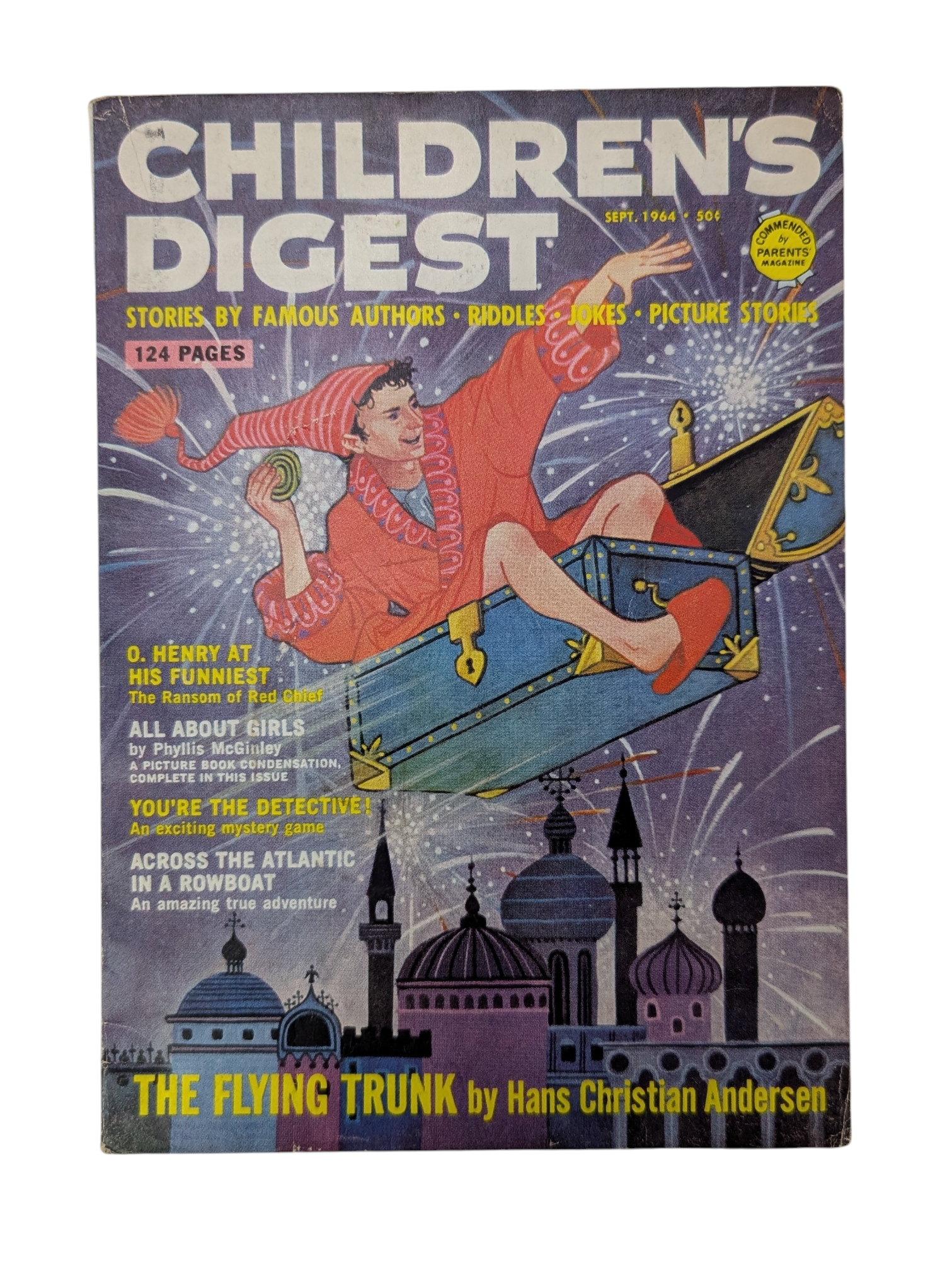 1964 Children's Digest The Flying Trunk & Other Stories Book