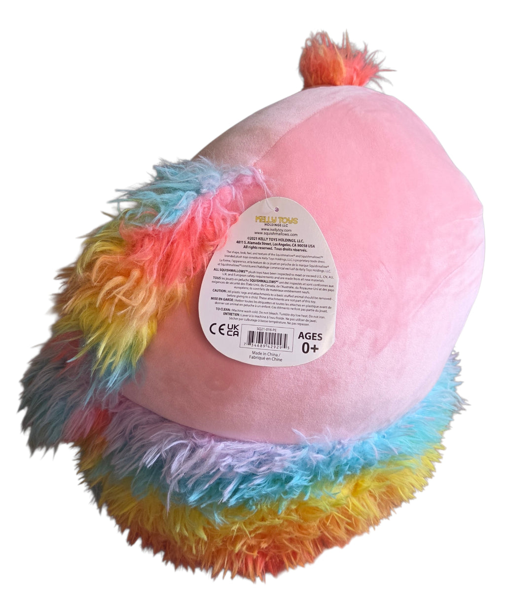 Squishmallows Elda the Ostrich Emu Peacock Fuzzy Target Exclusive 16-Inch Plush image 4