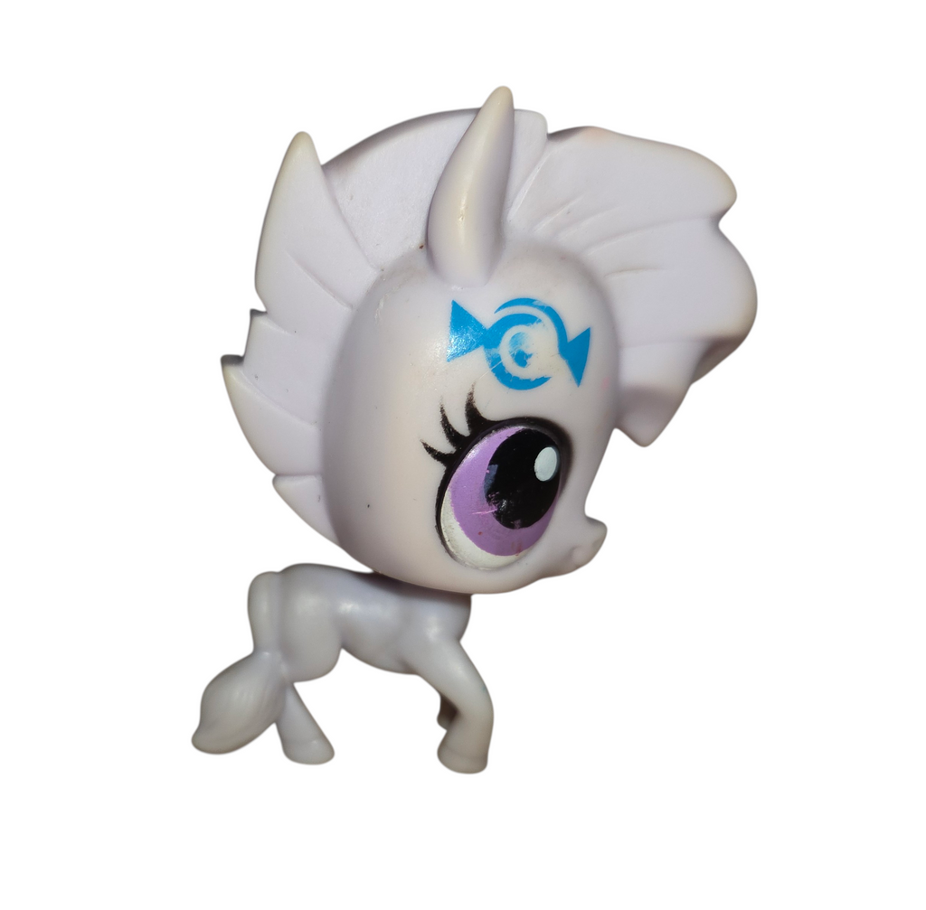 2013 Hasbro Littlest Pet Shop LPS #3328 Candyswirl Dreams Horse Zebra Figure