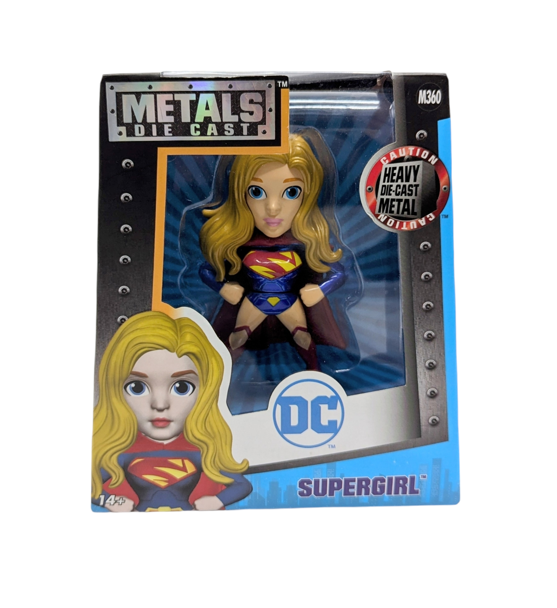 2016 Jada DC Metals Die Cast Supergirl M384 2.5 inch