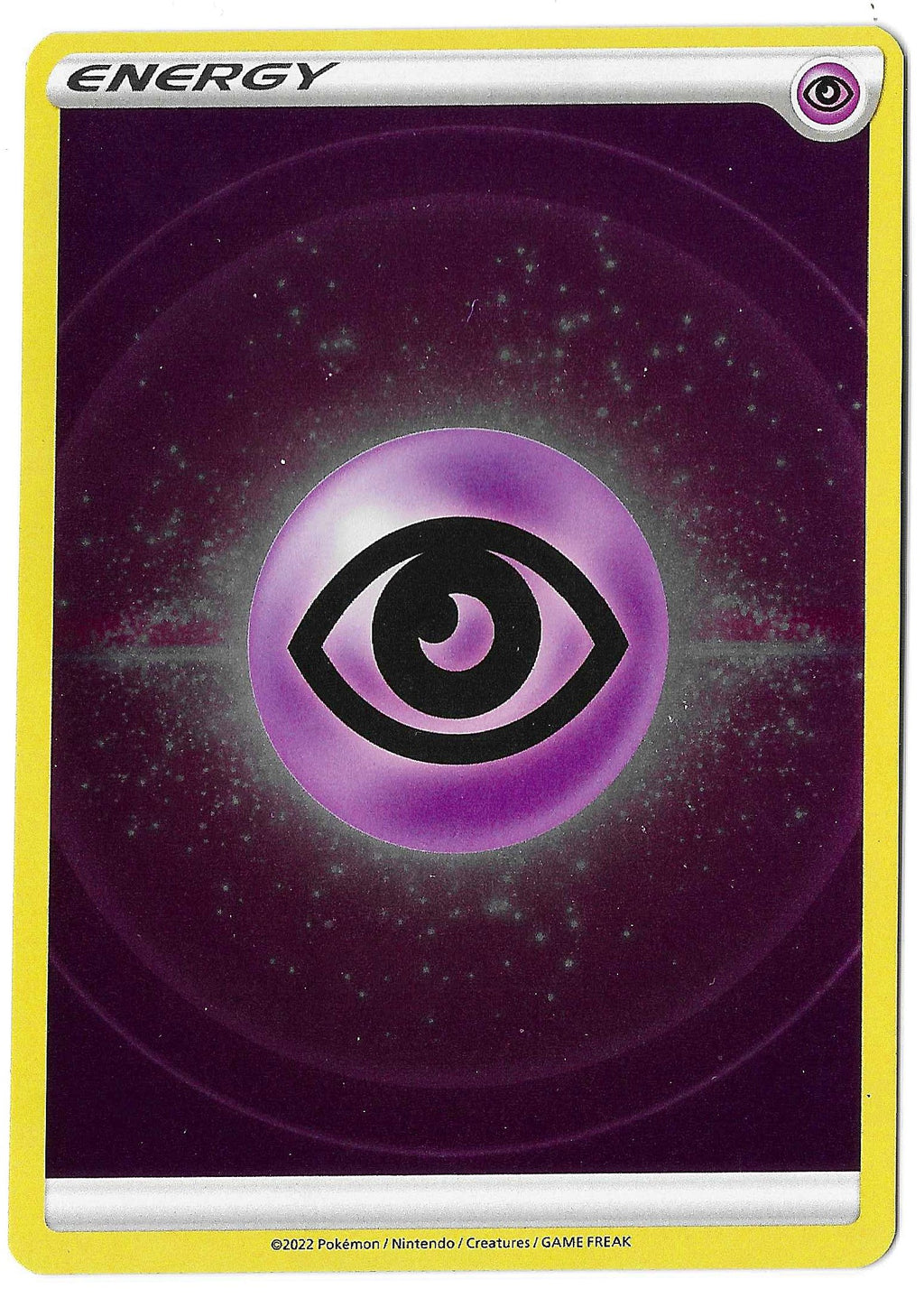 2022 Pokemon TCG Psychic Energy Pokemon Brilliant Stars Reverse Holo Swsh09