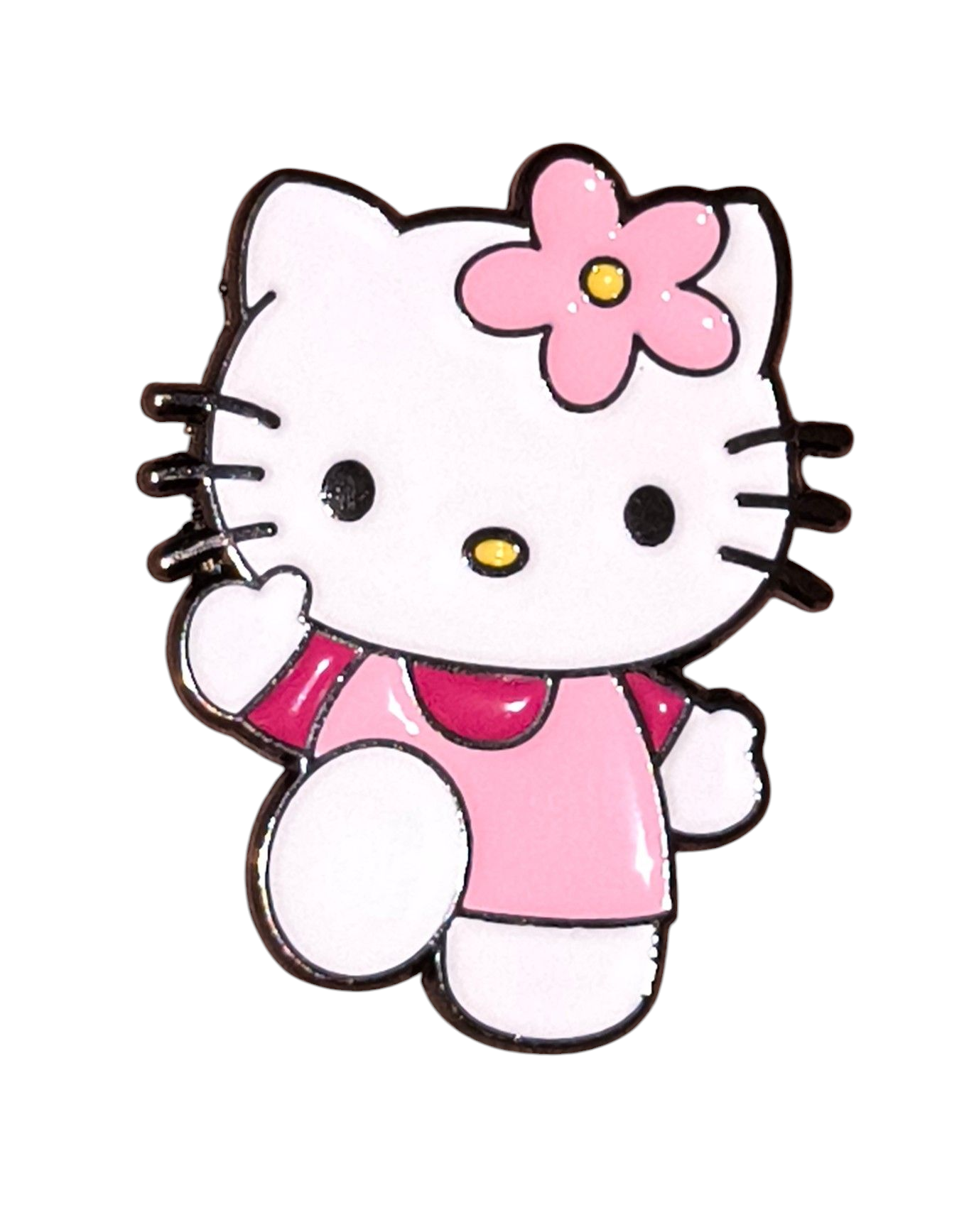 Sanrio Hello Kitty Pink Bow And Dress Enamel Pin
