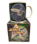 1991 Hamilton Paramount Star Trek U.S.S. Enterprise Mug Coffee Cup 901547