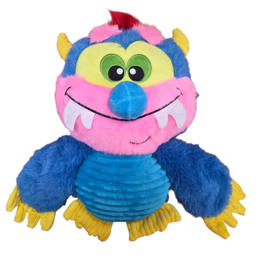 Hasbro My Pet Monster Squeak &amp; Crinkle Dog Toy 12" Plush