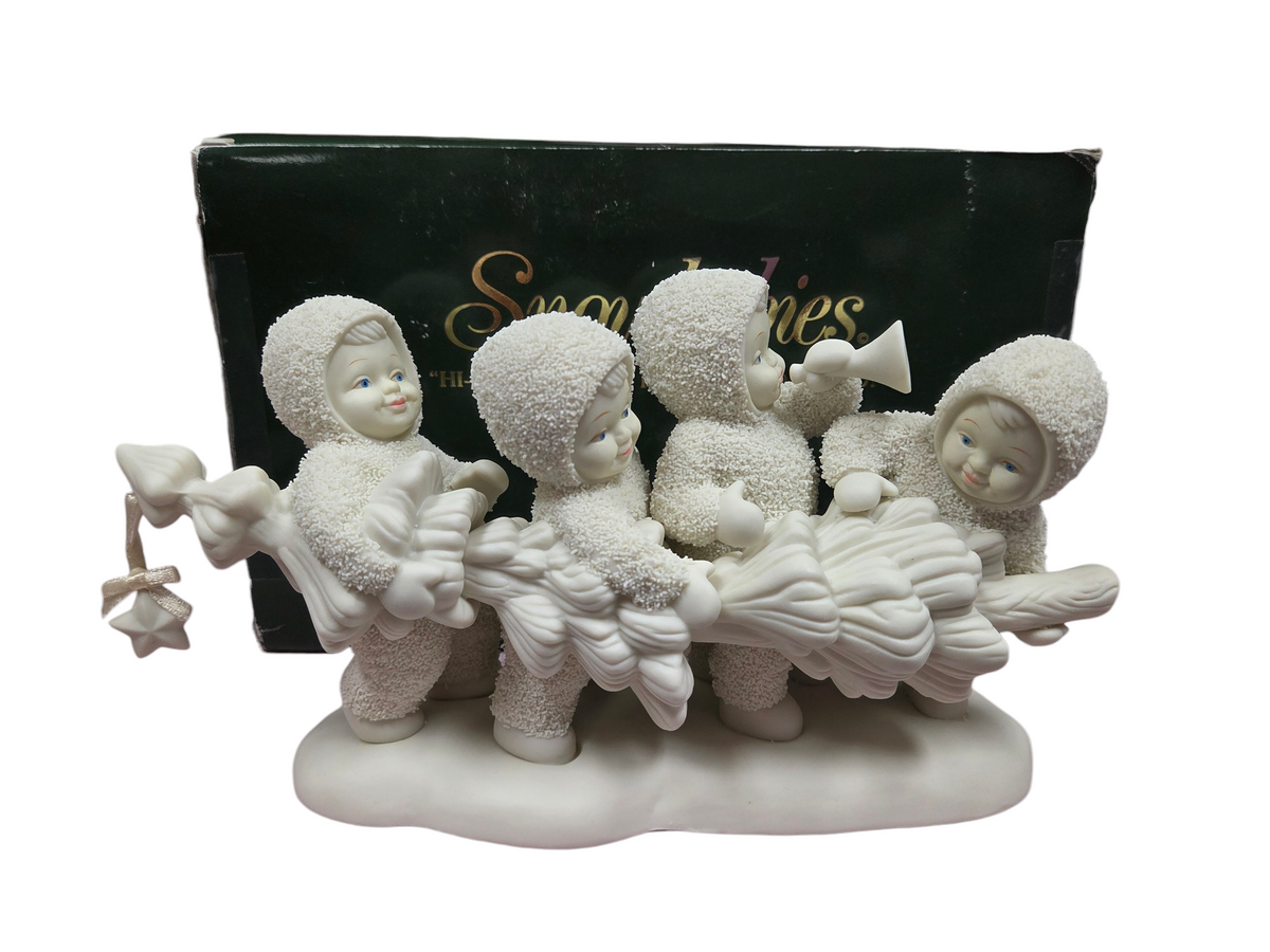 1997 Department 56 Snowbabies Hi Ho Hi Ho To Frolic Land We Go 65.68853