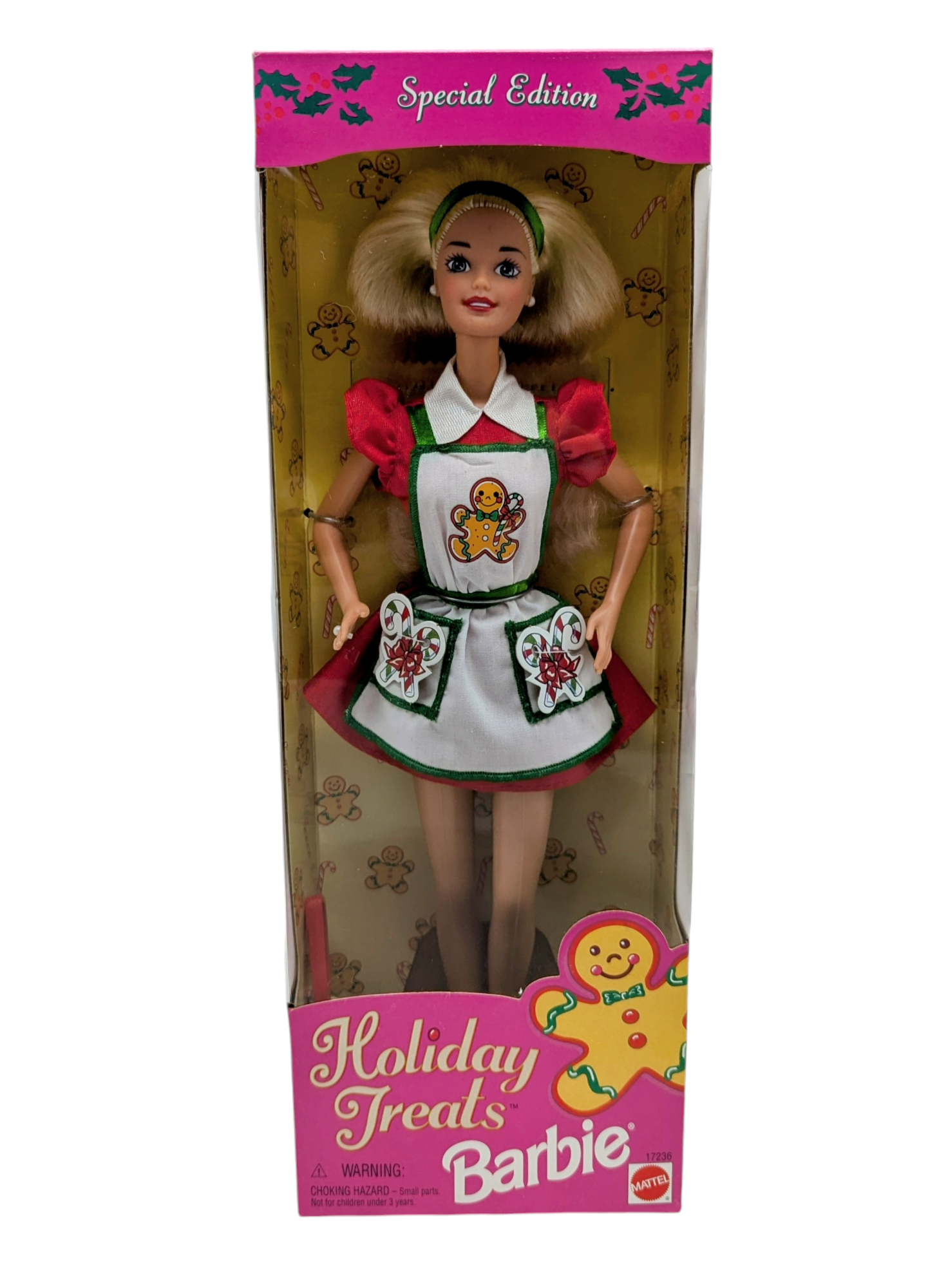 1997 Mattel Barbie Special Edition Holiday Treats Doll 17236
