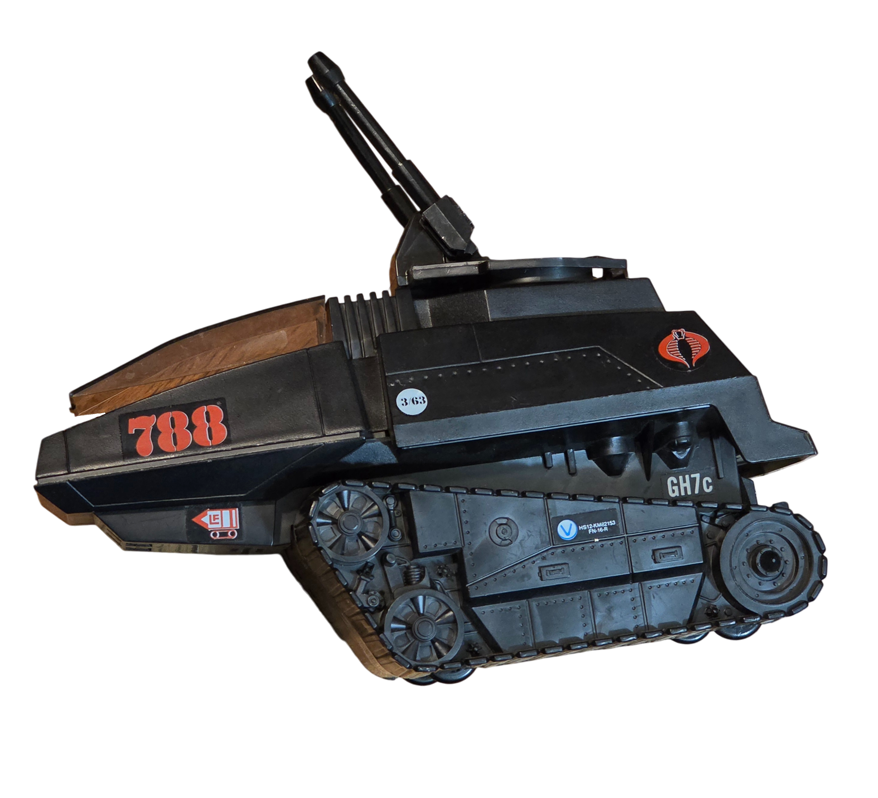 1983 Hasbro ARAH GI Joe Cobra HISS Tank H.I.S.S. Original Vintage image 2