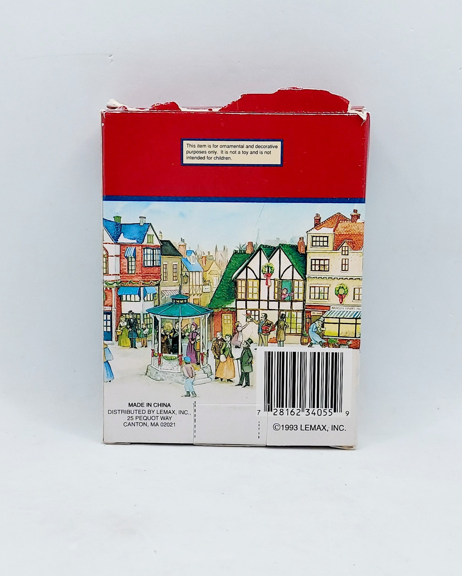 1993 Lemax Village Collection Yard Light Candles - Set of 2 image 2