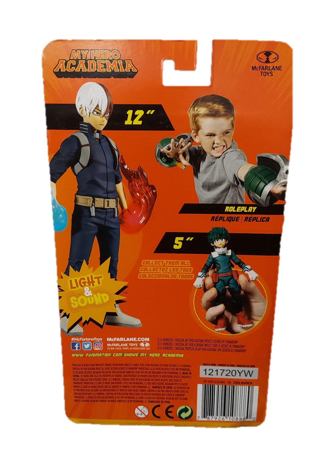 McFarlane Toys My Hero Academia 5" Izuku Midoriya Figure image 2