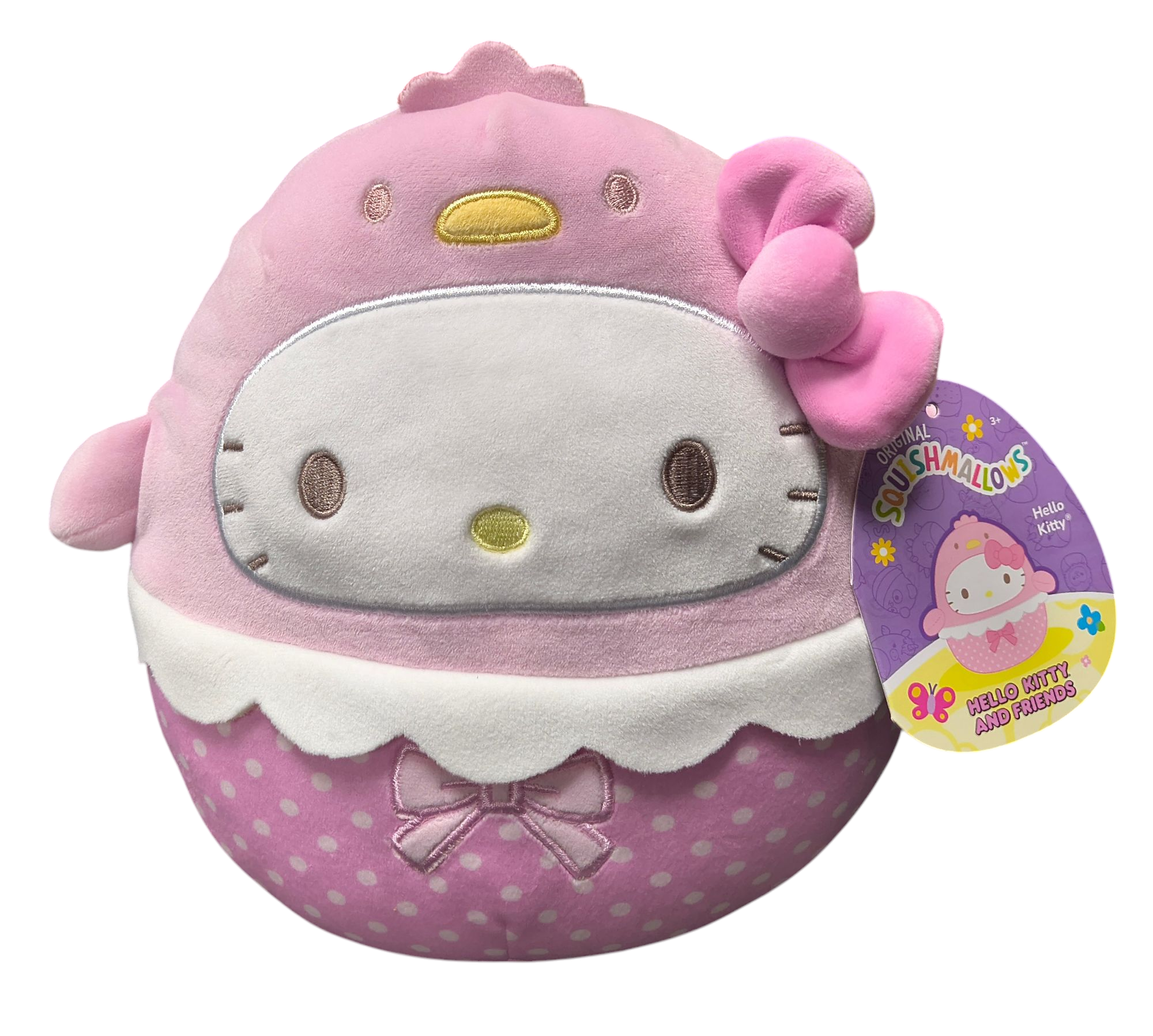 2025 Sanrio Hello Kitty & Friends x Squishmallow Easter Hello Kitty As Chick 8"