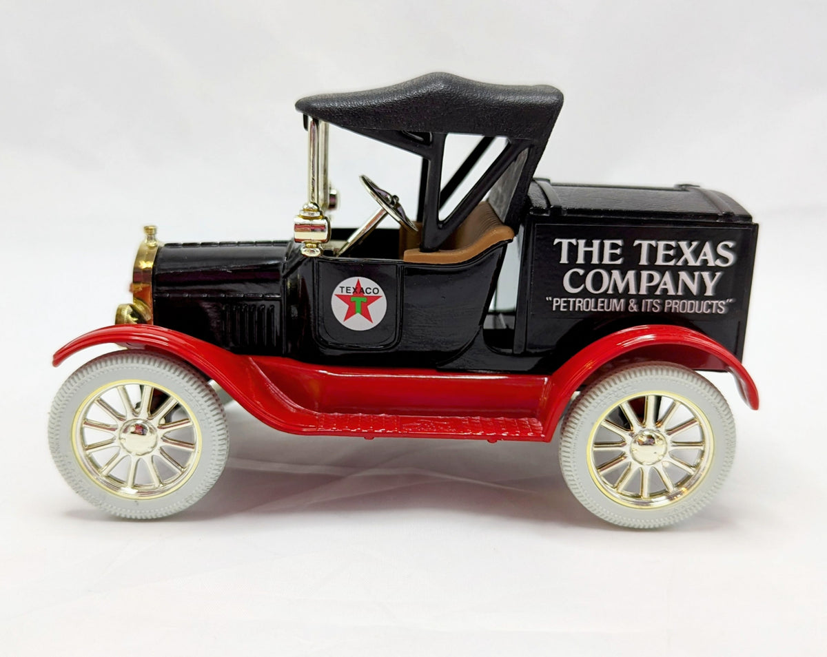 Vintage ERTL 1918 Ford Model T Runabout The Texas Company Texaco Diecast Bank