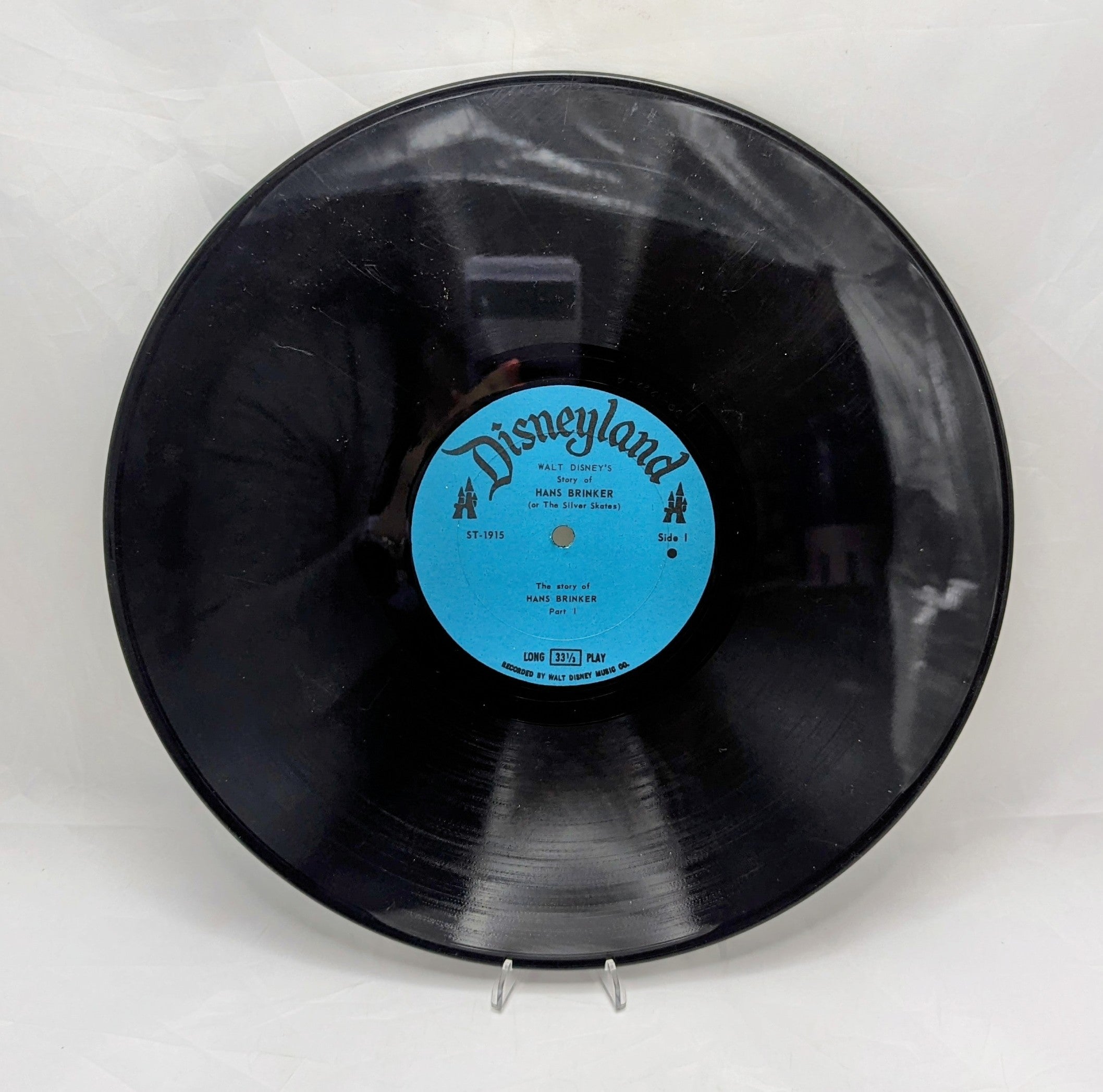 1961 Walt Disney The Story Of Hans Brinker And The Silver Skates Vinyl Record image 3