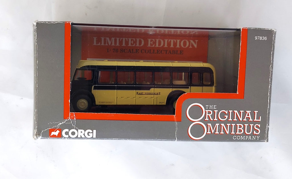 1995 Corgi Original Omnibus Leyland PS1 East Yorkshire Motor Services Bus 1:76