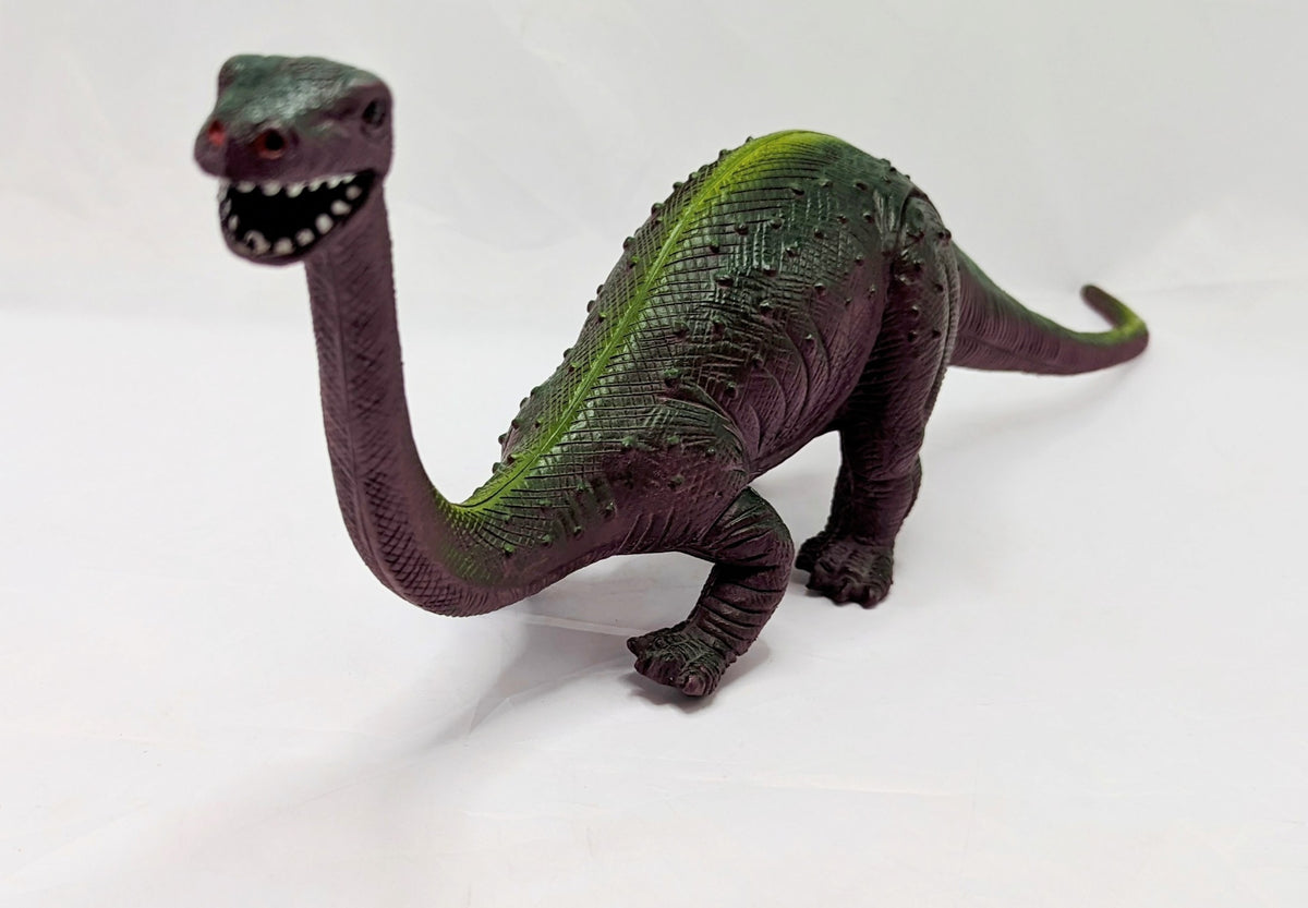 Vintage 1986 Dor Mei Brontosuarus Plastic Dinosaur Figure