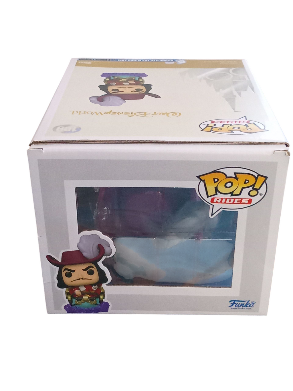 Funko Pop! Rides Walt Disney World 50th Anniversary Captain Hook #109 image 6