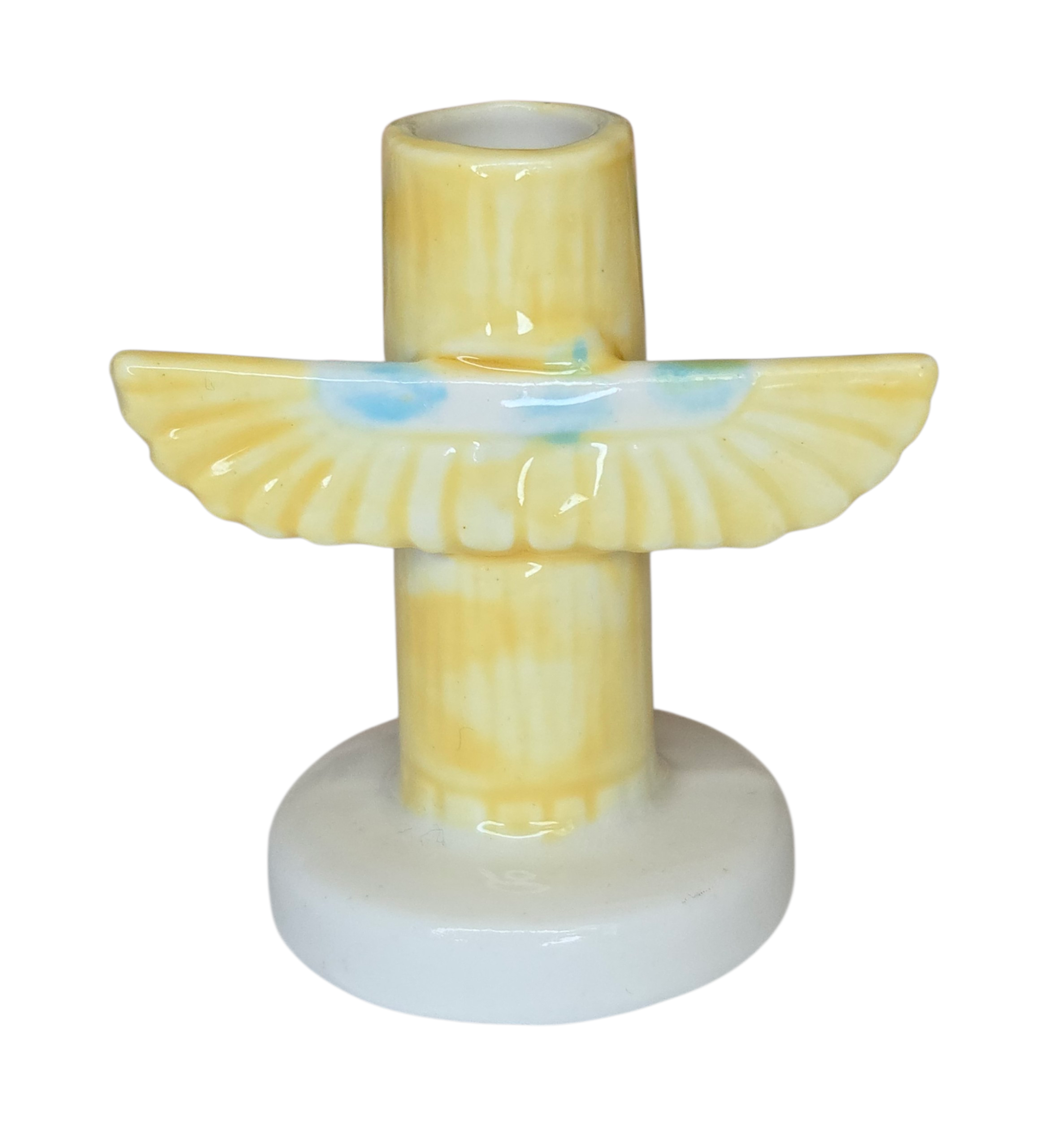 Vintage Japan Bone China Totem Pole Toothpick Holder image 2